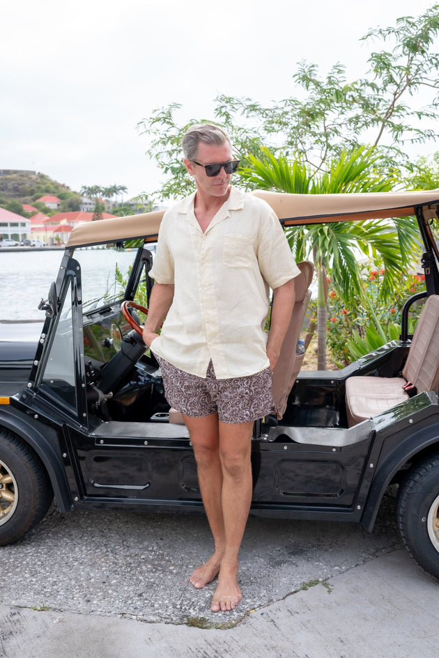 Kai Swimwear VM Print - Swim Shorts - Jacques Zolty Saint Barths