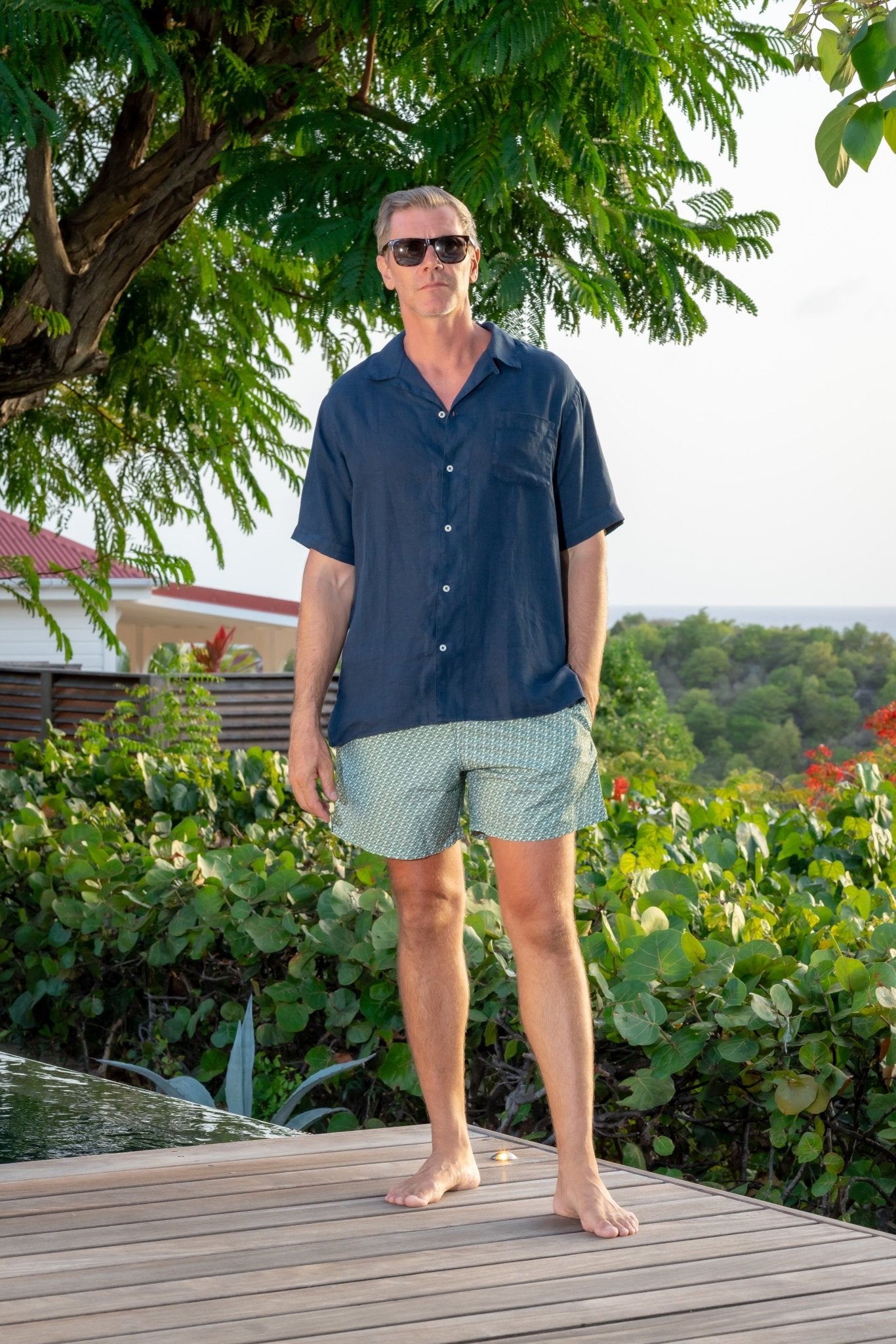 Arnaud Linen Shirt - Shirts - Jacques Zolty Saint Barths