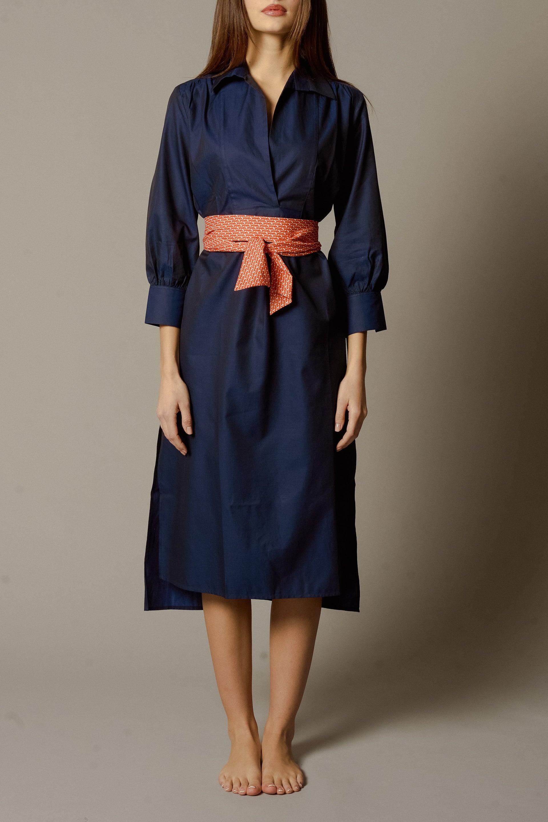 CINDY Kaftan Long Cotton Dress