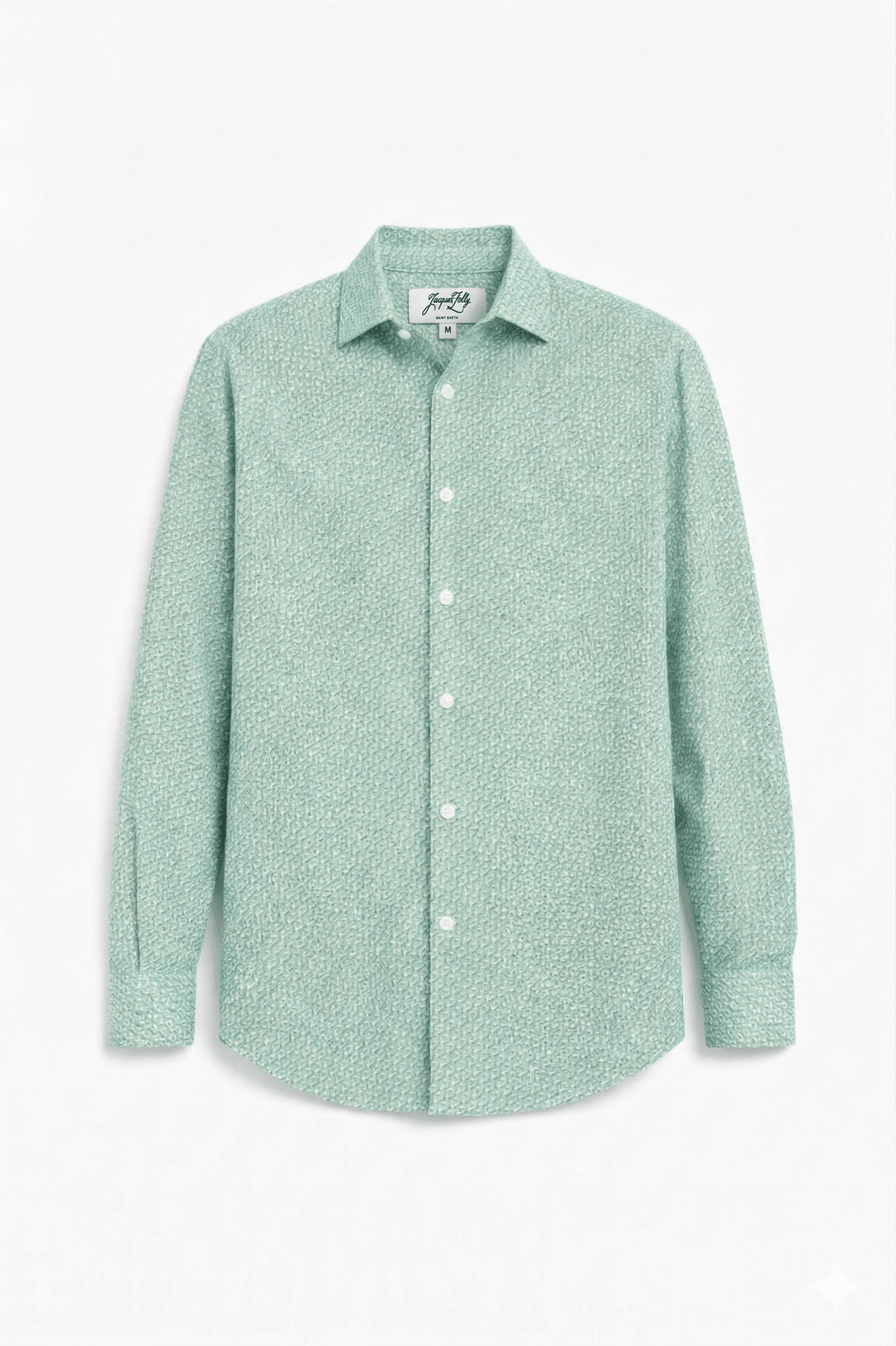 JACQUES Cotton Shirt JZ Print - Shirts - Jacques Zolty Saint Barths
