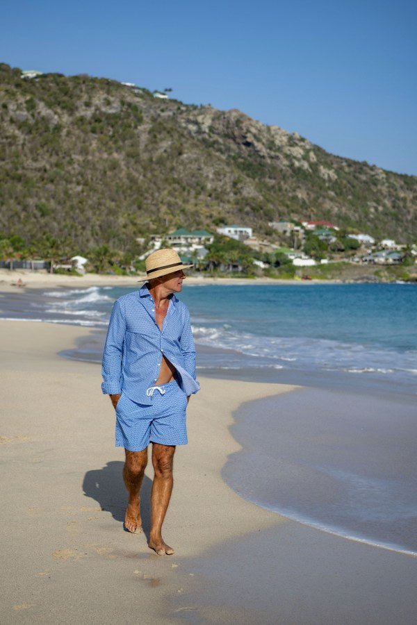 ARTHUR Swimsuit JZ Print - Swim Shorts - Jacques Zolty Saint Barths
