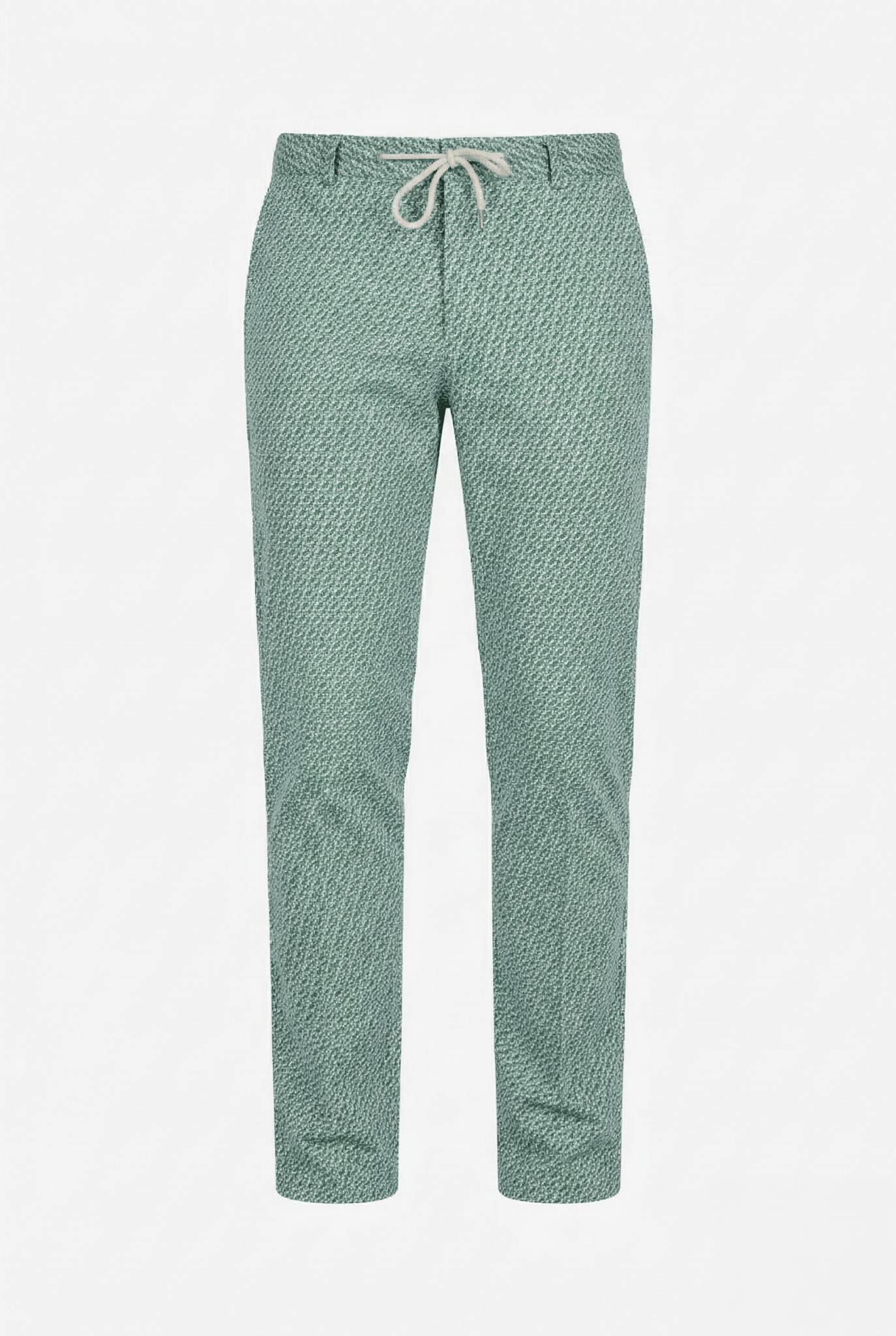 NICOLAS Cotton JZ Print Trousers - Pants - Jacques Zolty Saint Barths