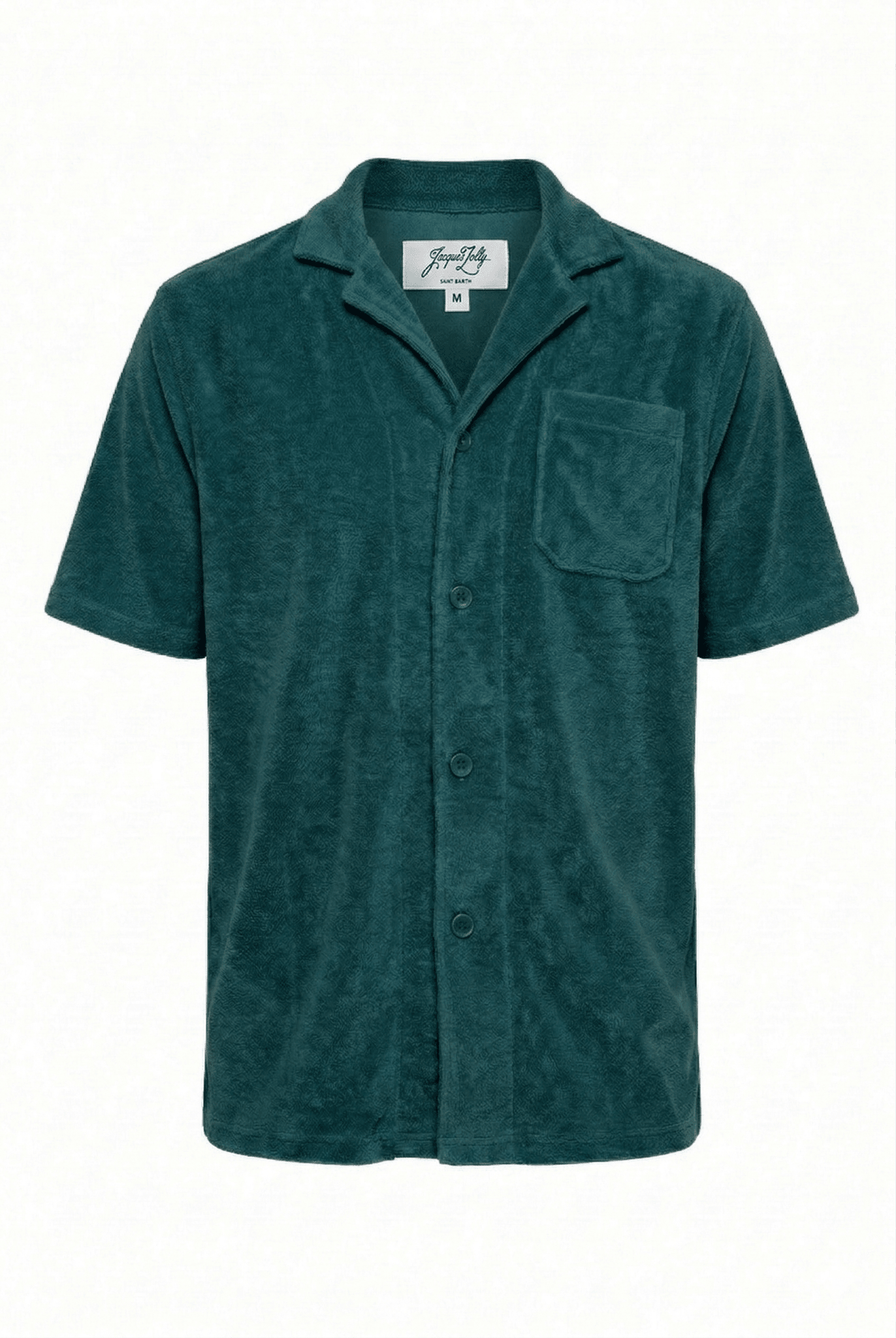 OLIVIER Terry Cotton Shirt Solid Colors - Shirts - Jacques Zolty Saint Barths