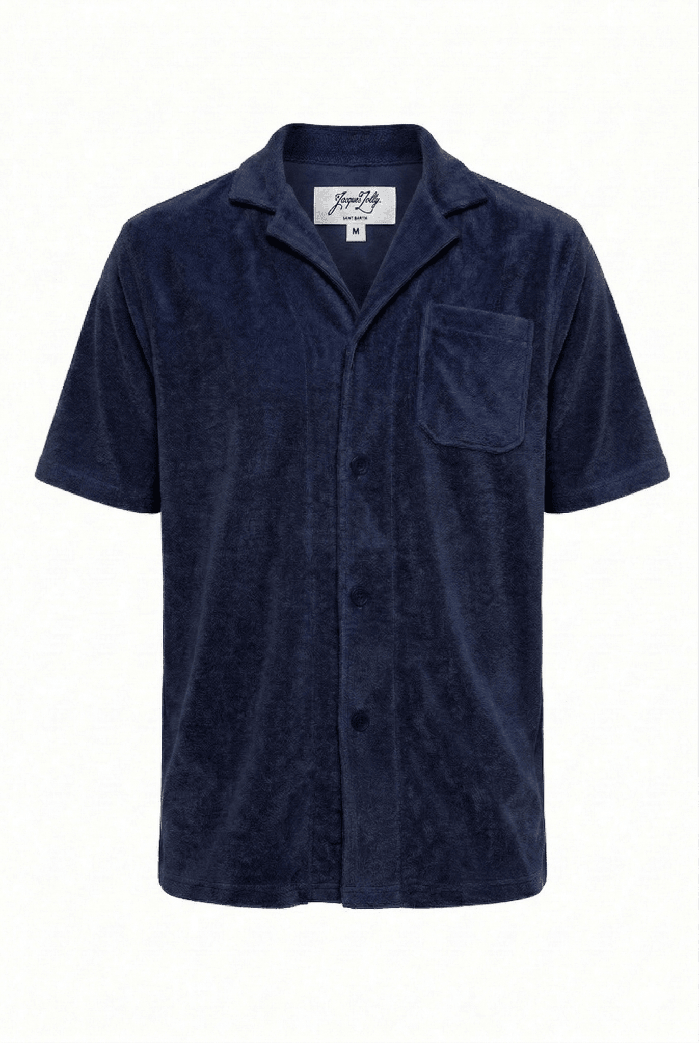 OLIVIER Terry Cotton Shirt Solid Colors - Shirts - Jacques Zolty Saint Barths