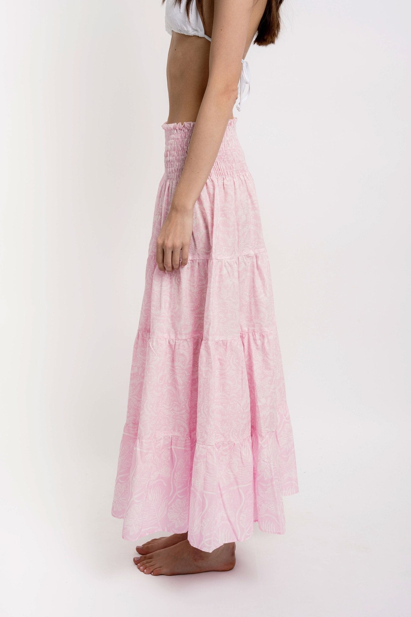 KELLY Skirt Cotton VM Print - Skirts - Jacques Zolty Saint Barths
