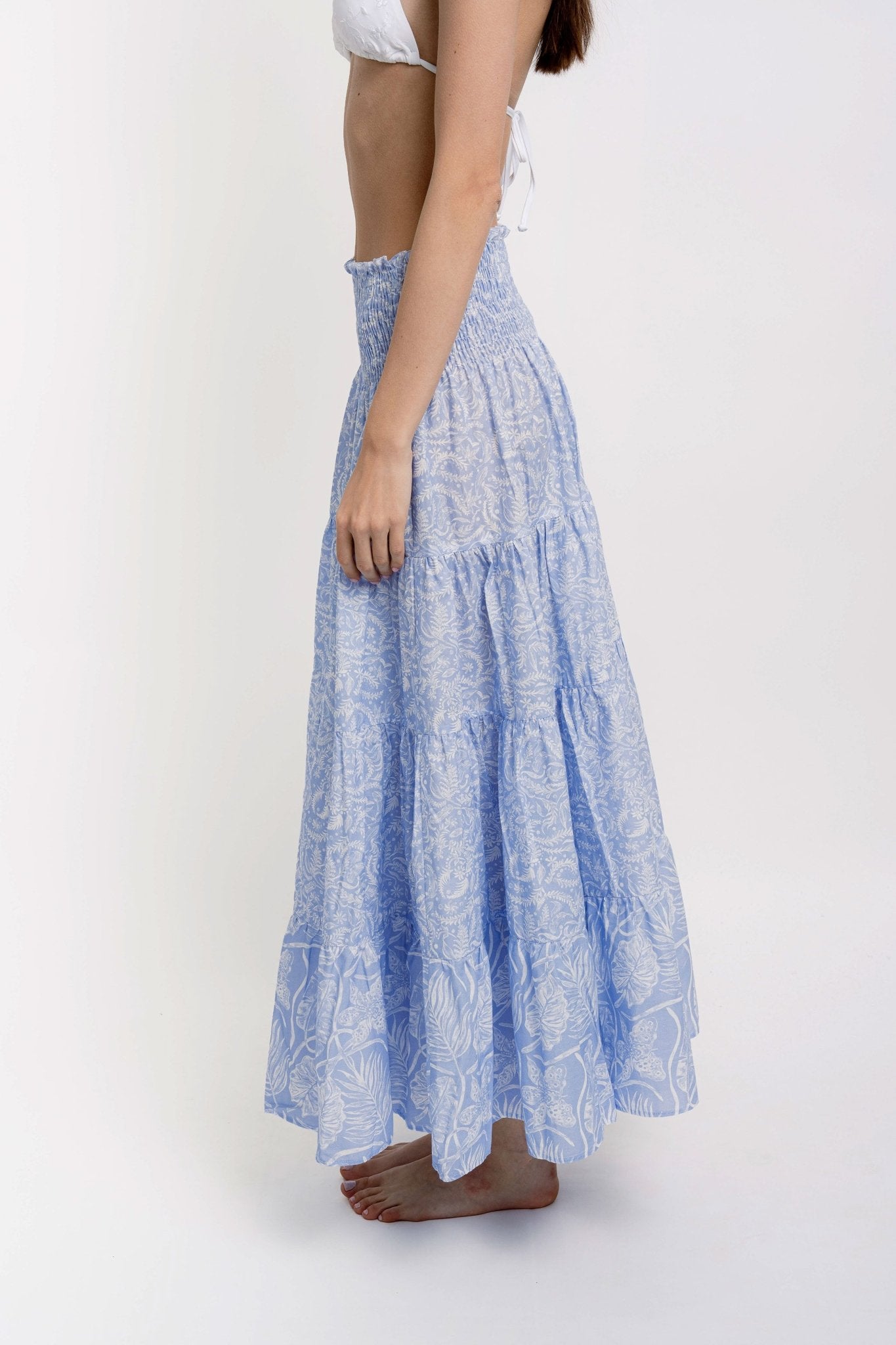 KELLY Skirt Cotton VM Print - Skirts - Jacques Zolty Saint Barths
