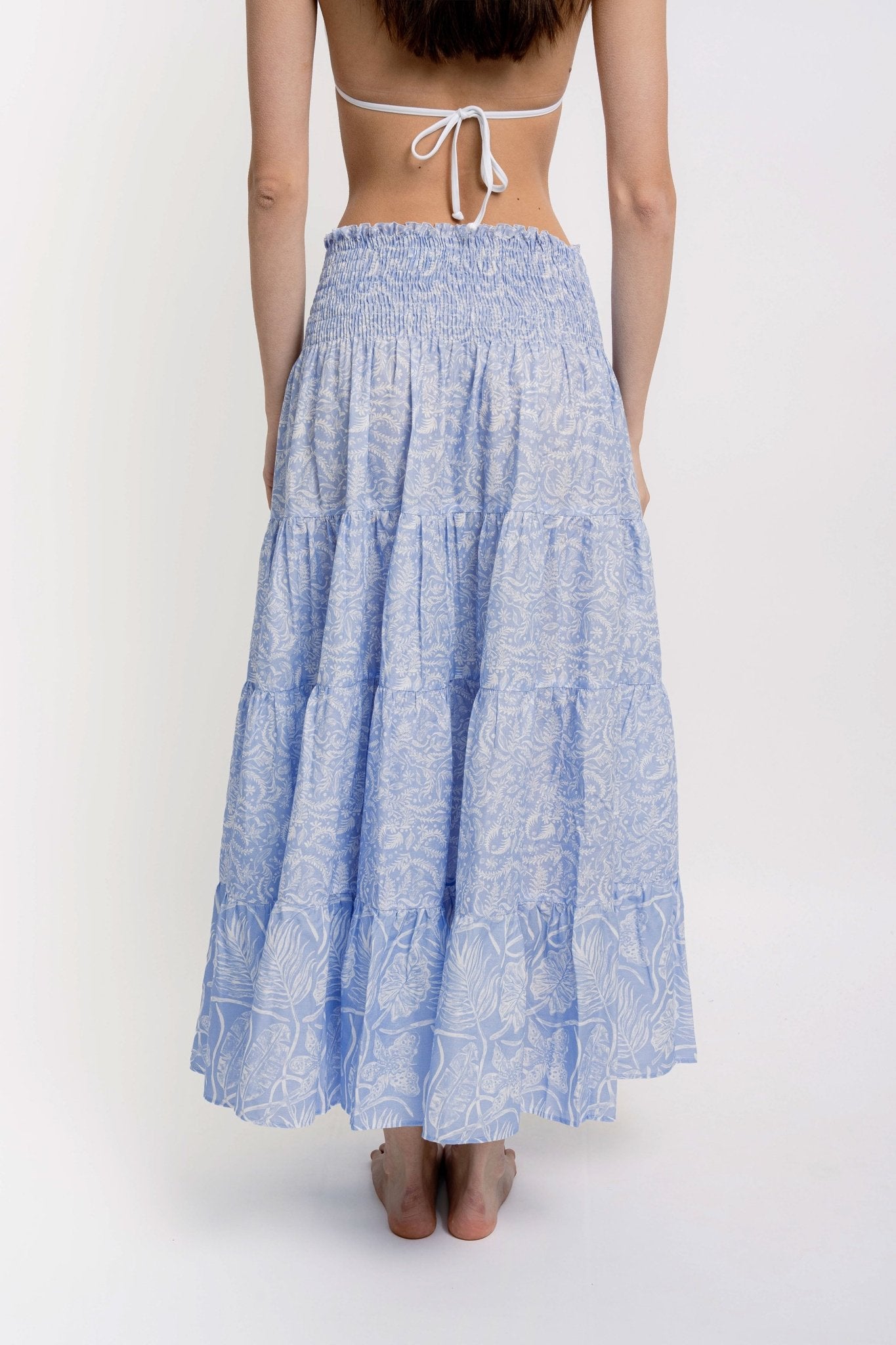 KELLY Skirt Cotton VM Print - Skirts - Jacques Zolty Saint Barths