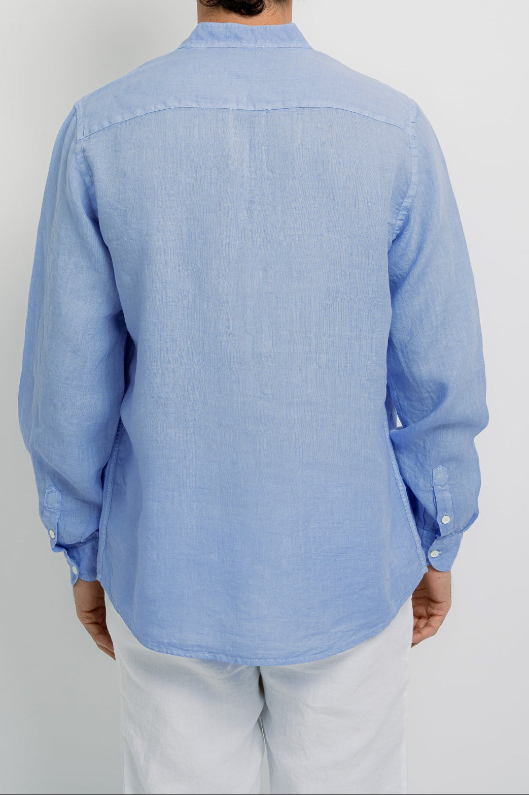 LOUIS Linen Polo Long Sleeve - T-Shirts & Polos - Jacques Zolty Saint Barths