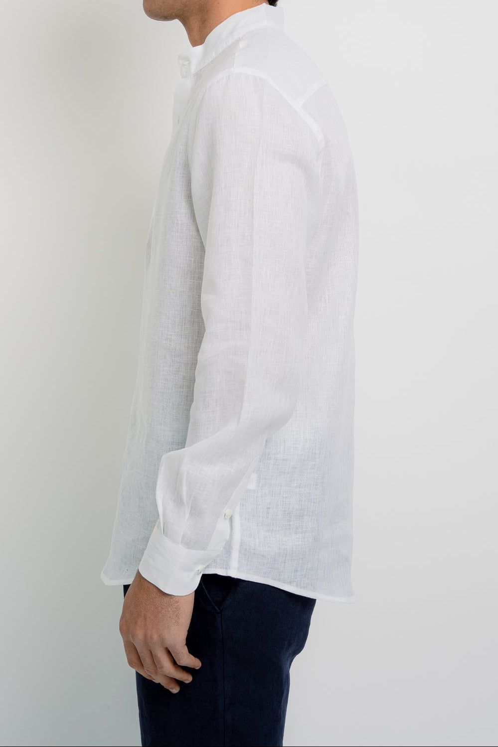 LOUIS Linen Polo Long Sleeve - T-Shirts & Polos - Jacques Zolty Saint Barths