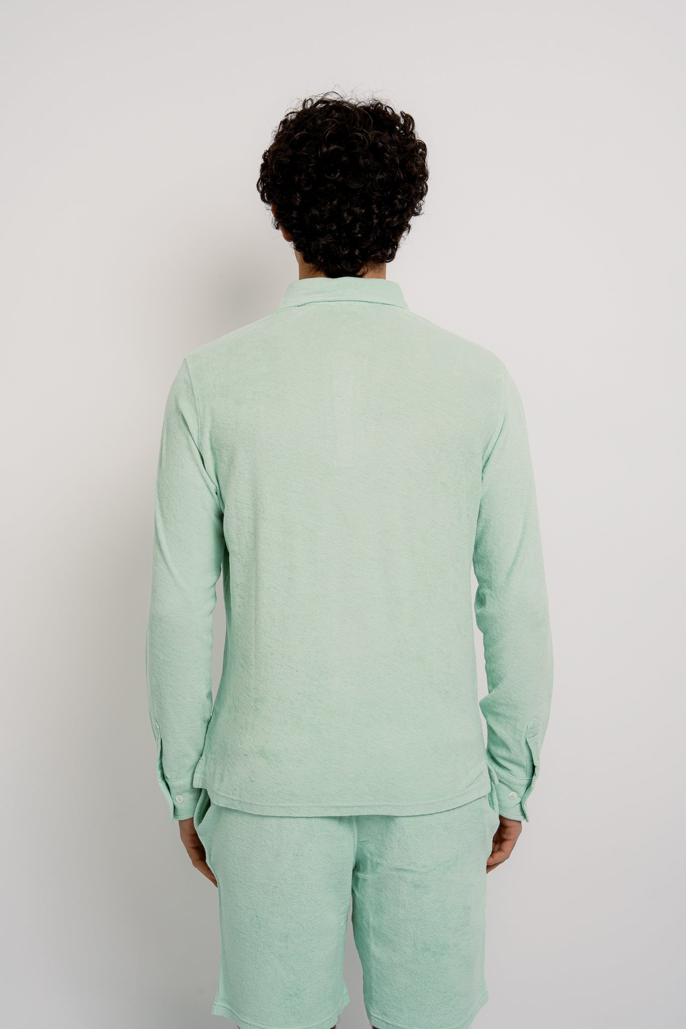 PETER Terry Cotton Polo Long Sleeve - T-Shirts & Polos - Jacques Zolty Saint Barths