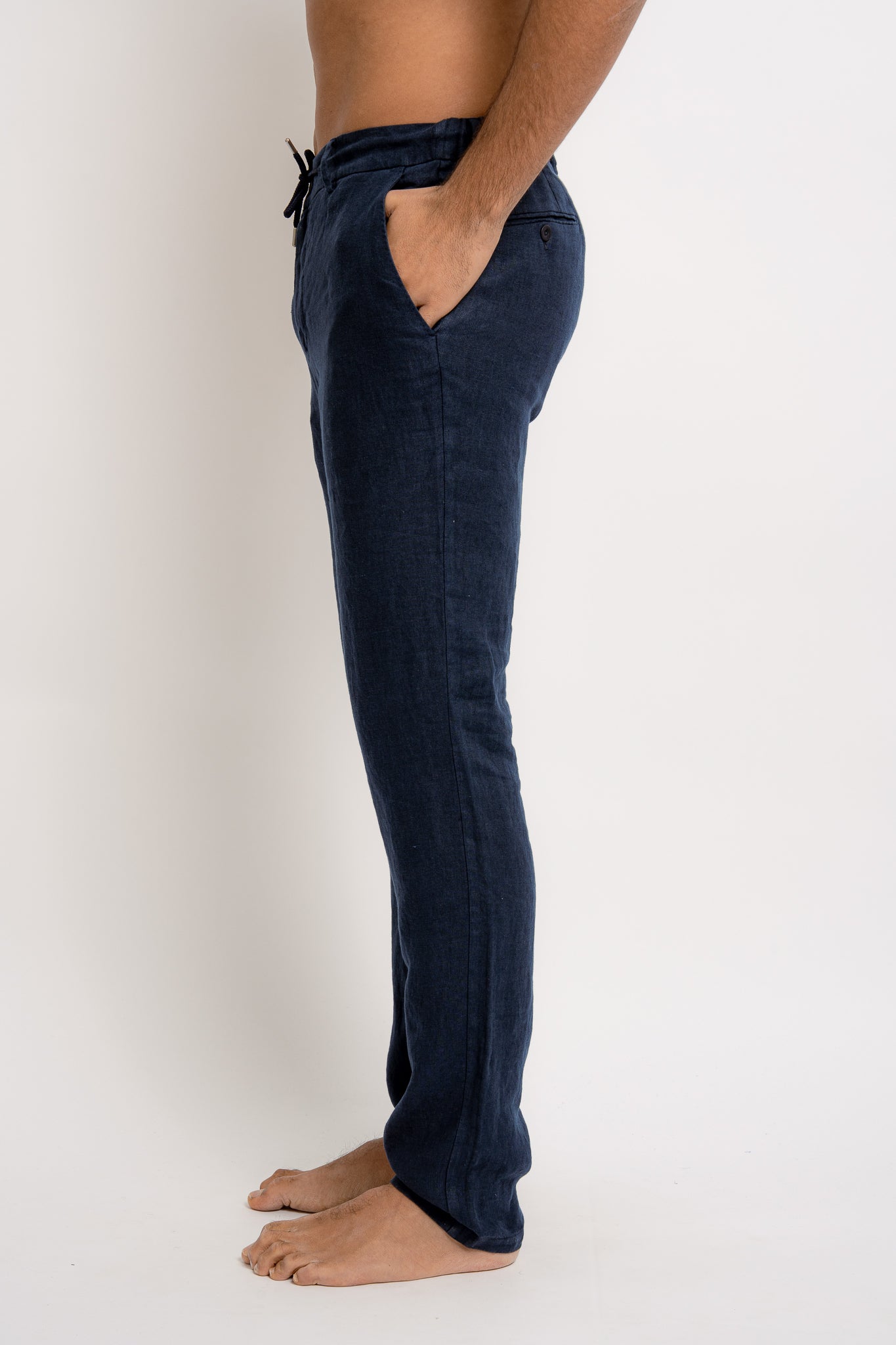 NICOLAS Linen Trousers - Pants - Jacques Zolty Saint Barths