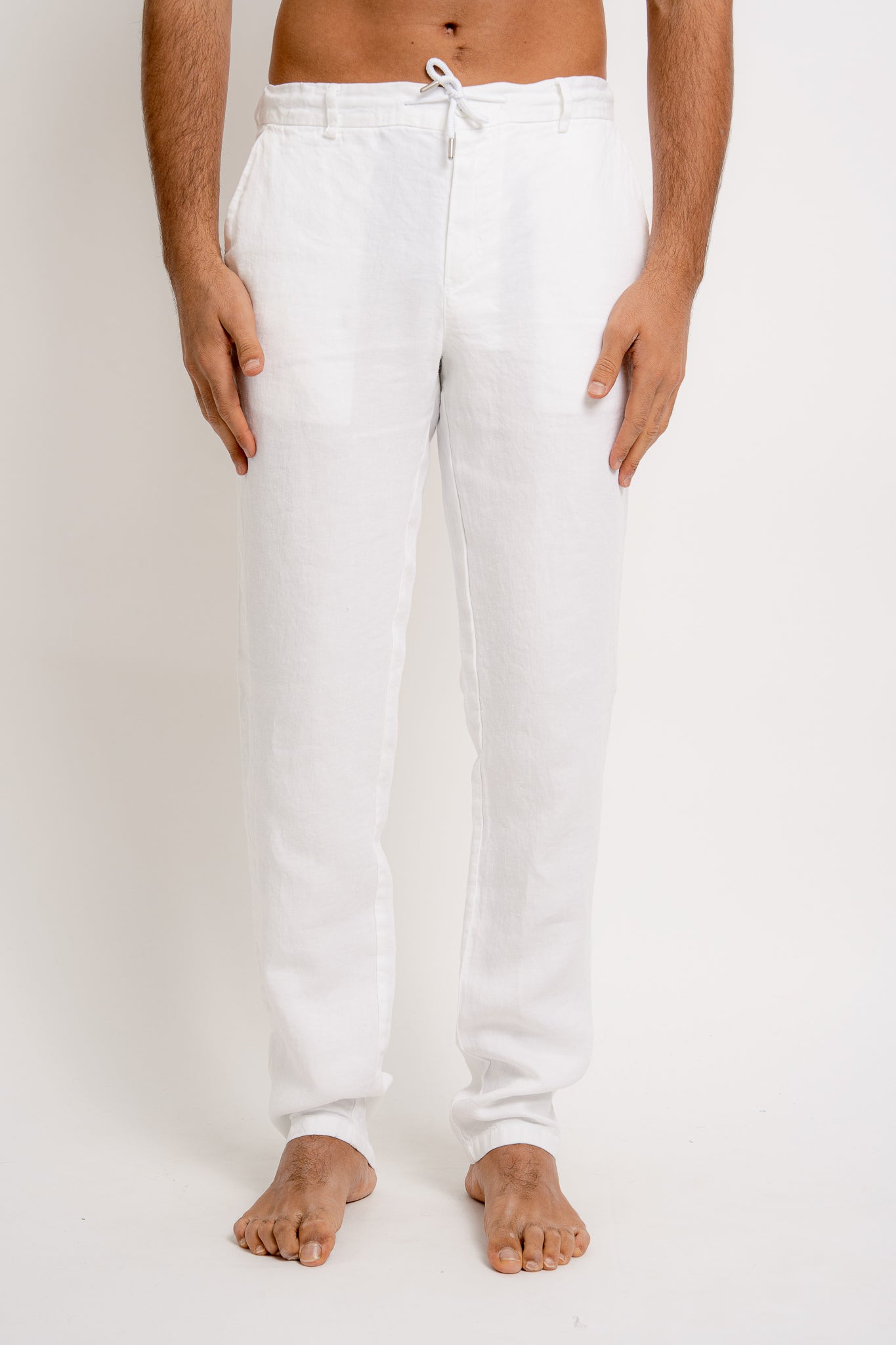 NICOLAS Linen Trousers - Pants - Jacques Zolty Saint Barths