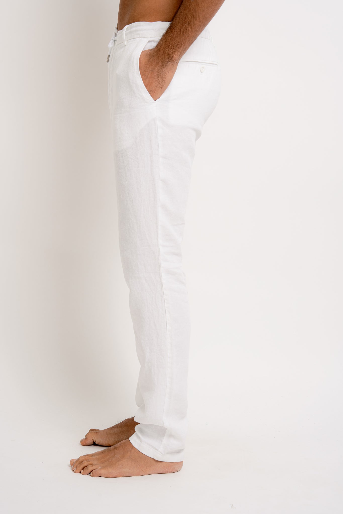 NICOLAS Linen Trousers - Pants - Jacques Zolty Saint Barths
