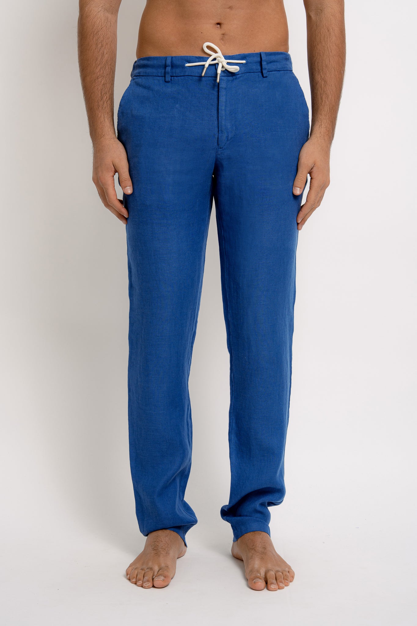 NICOLAS Linen Trousers - Pants - Jacques Zolty Saint Barths