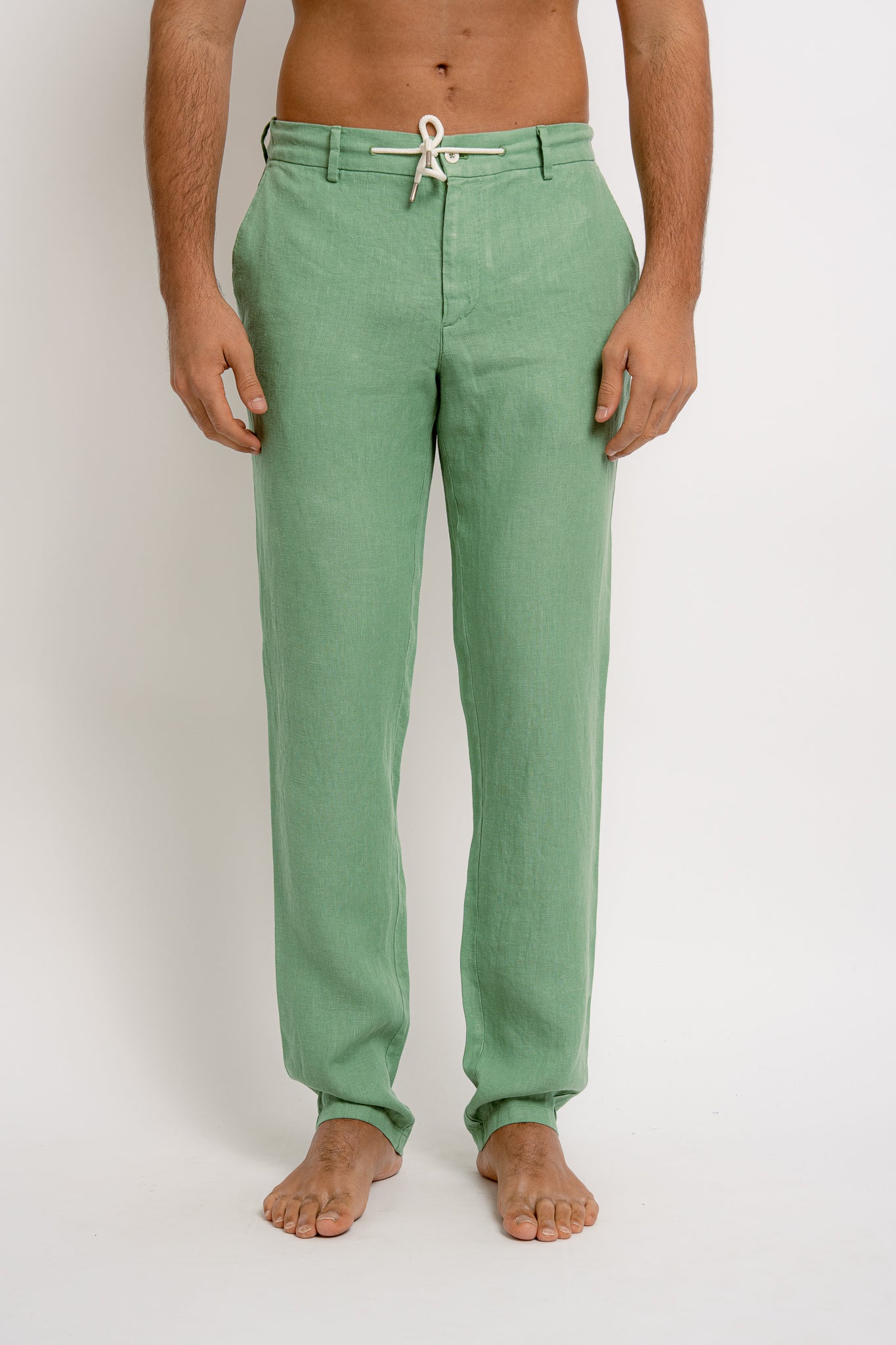 NICOLAS Linen Trousers - Pants - Jacques Zolty Saint Barths