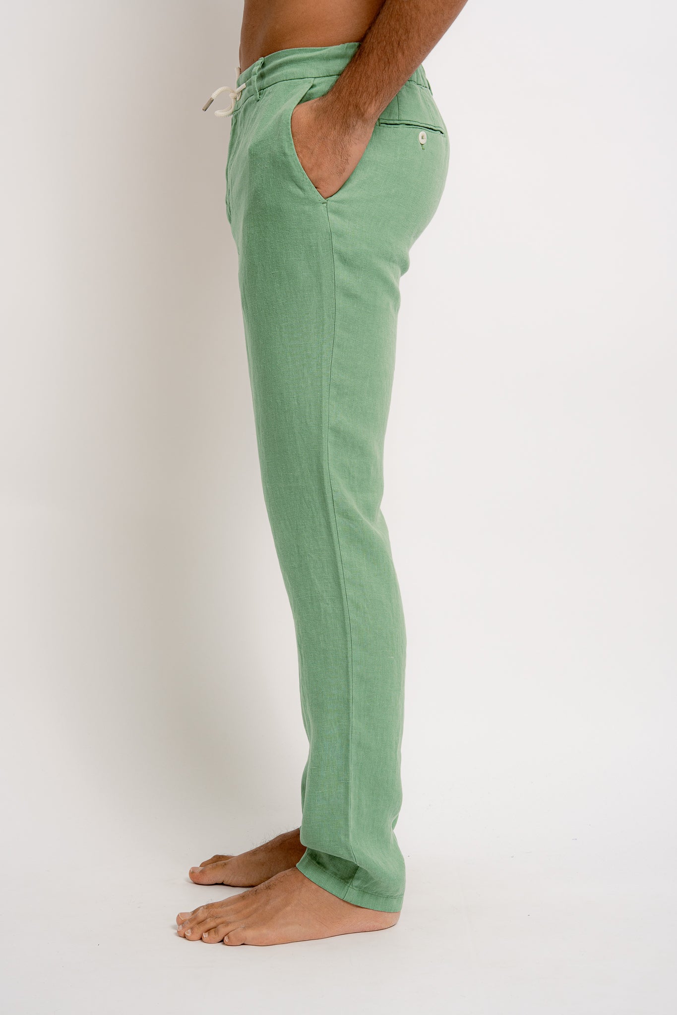 NICOLAS Linen Trousers - Pants - Jacques Zolty Saint Barths
