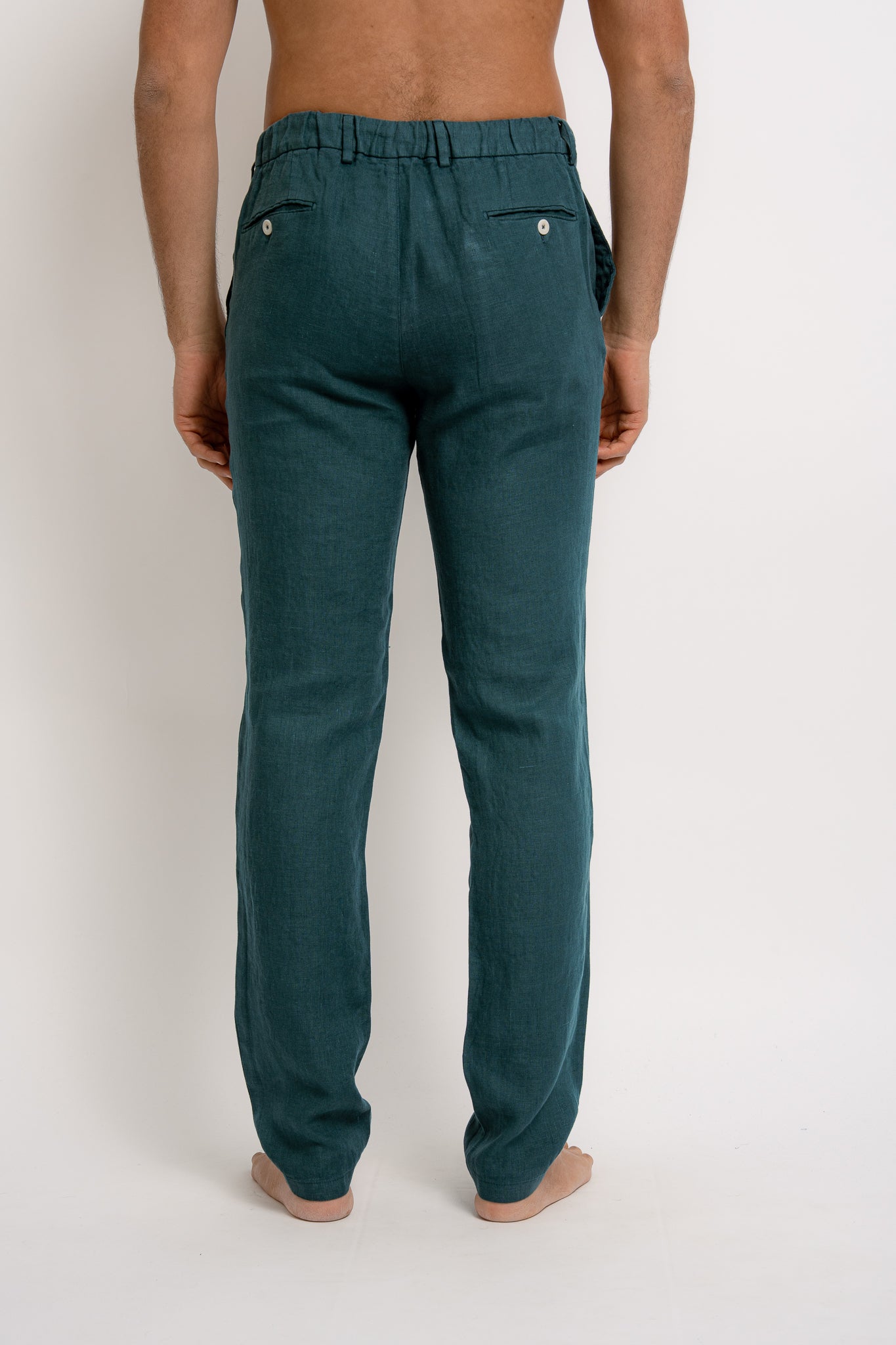 NICOLAS Linen Trousers - Pants - Jacques Zolty Saint Barths