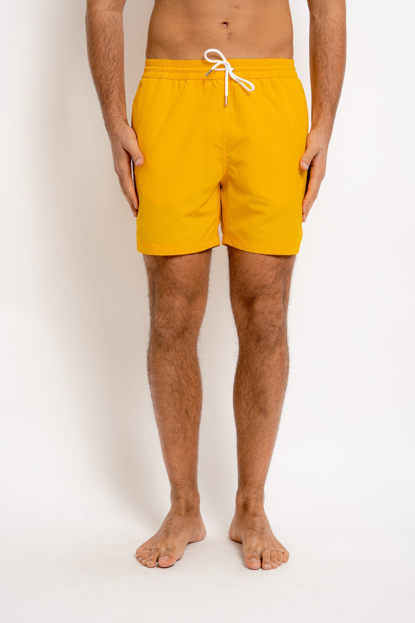 ANDREW Men's Swimwear Solid Colors - Swim Shorts - Jacques Zolty Saint Barths