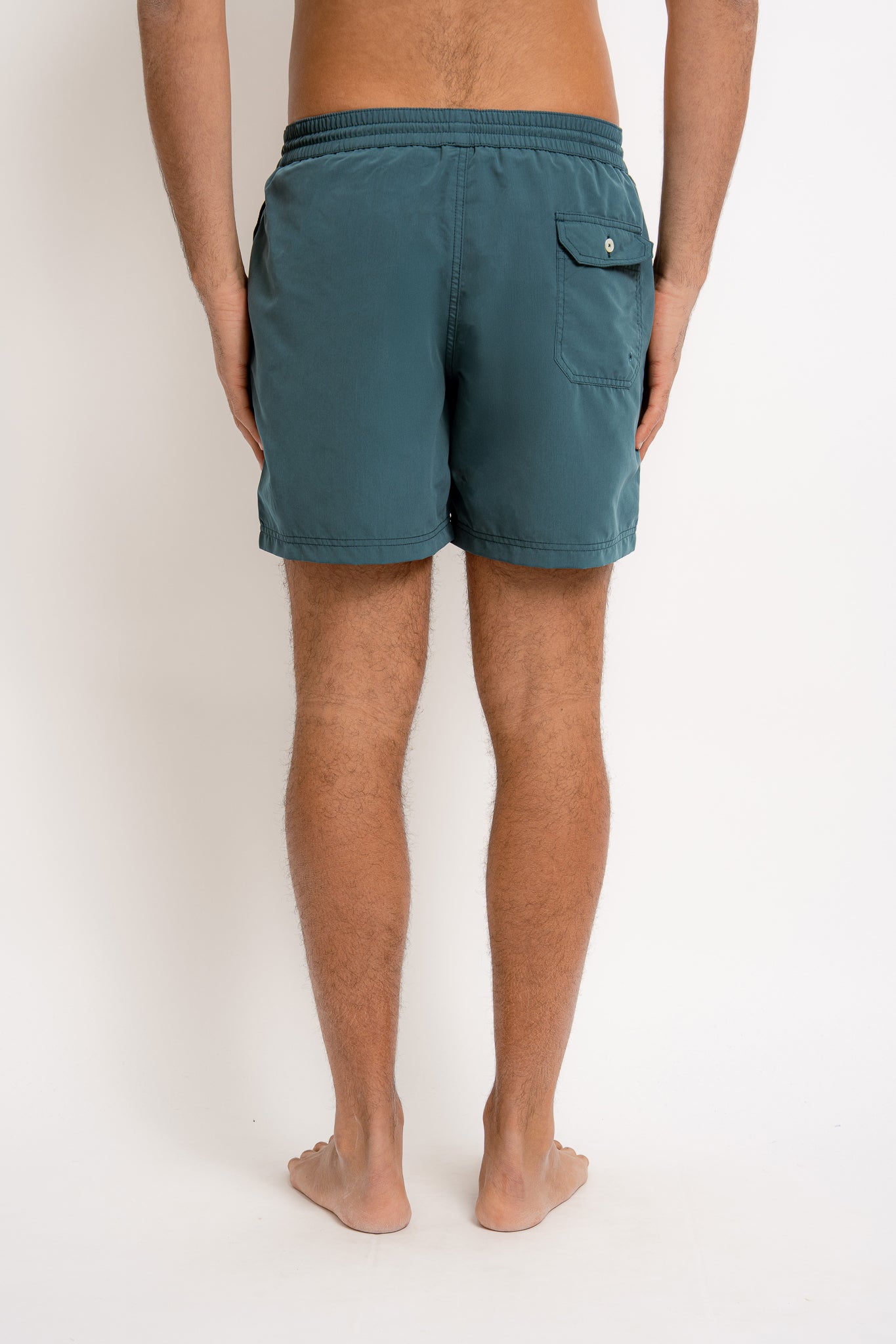 ANDREW Men's Swimwear Solid Colors - Swim Shorts - Jacques Zolty Saint Barths