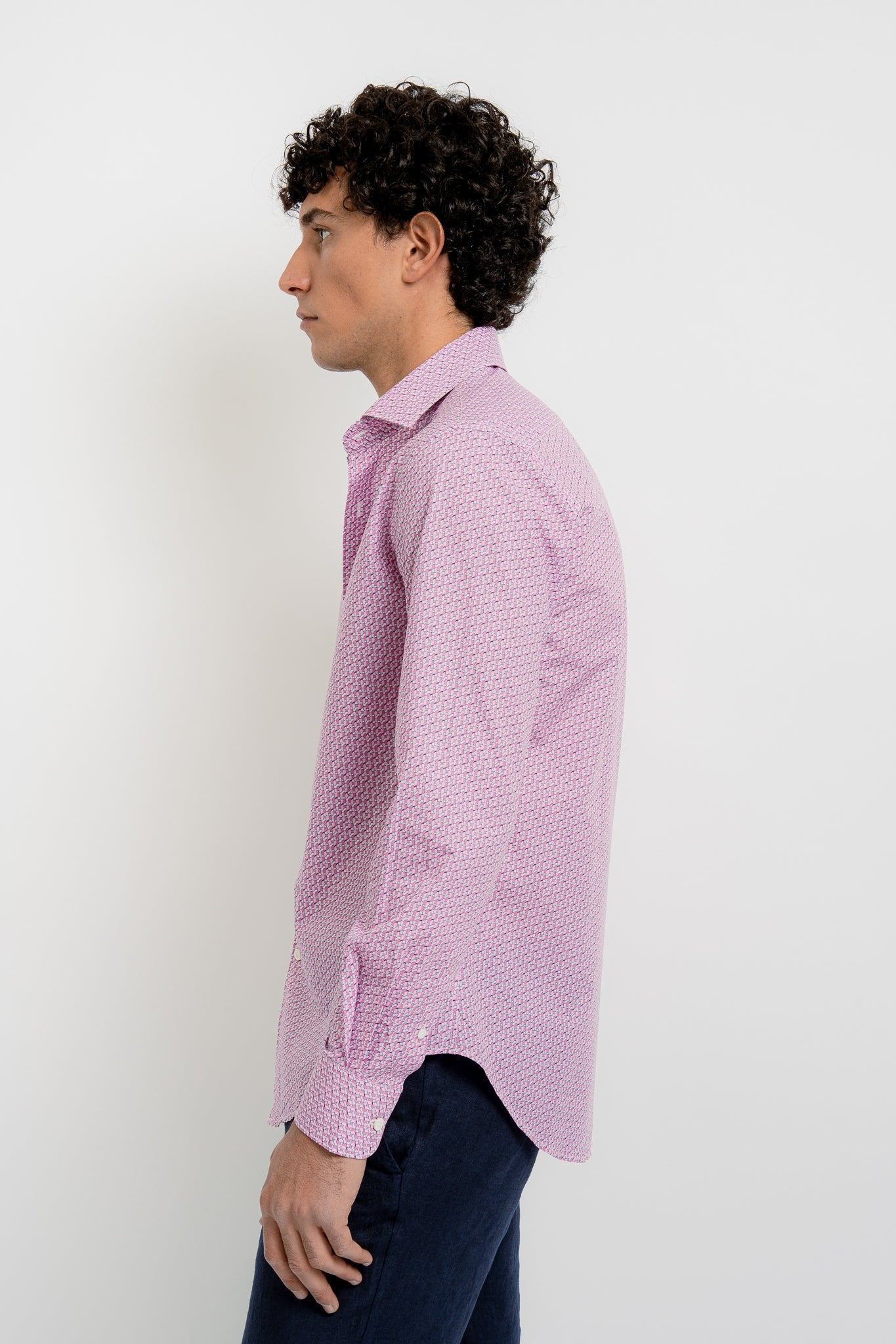 JACQUES Cotton Shirt JZ Print - Shirts - Jacques Zolty Saint Barths