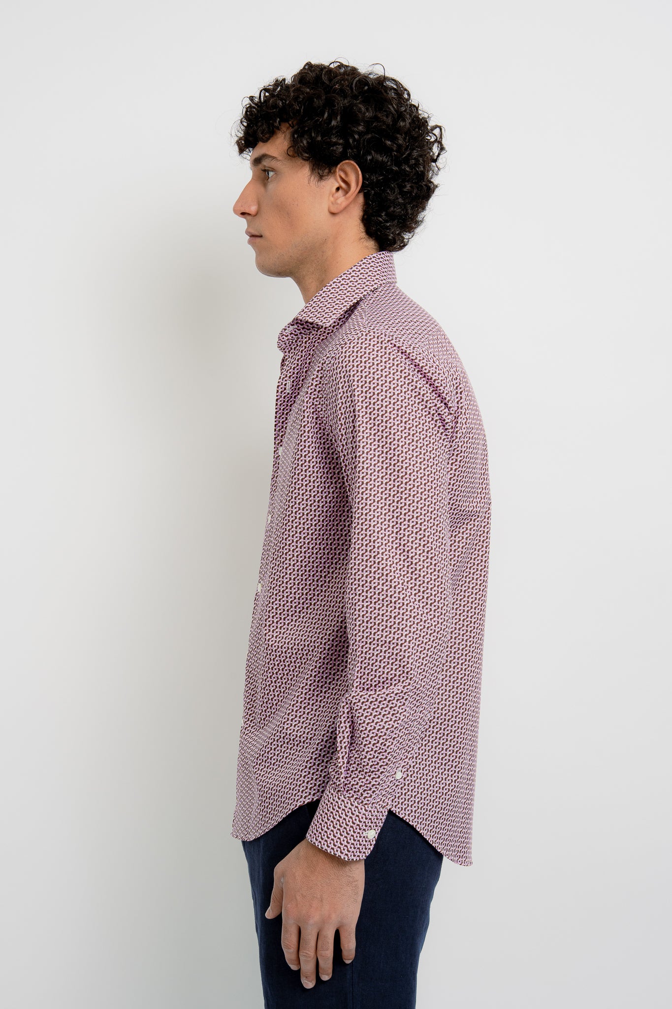 JACQUES Cotton Shirt JZ Print - Shirts - Jacques Zolty Saint Barths
