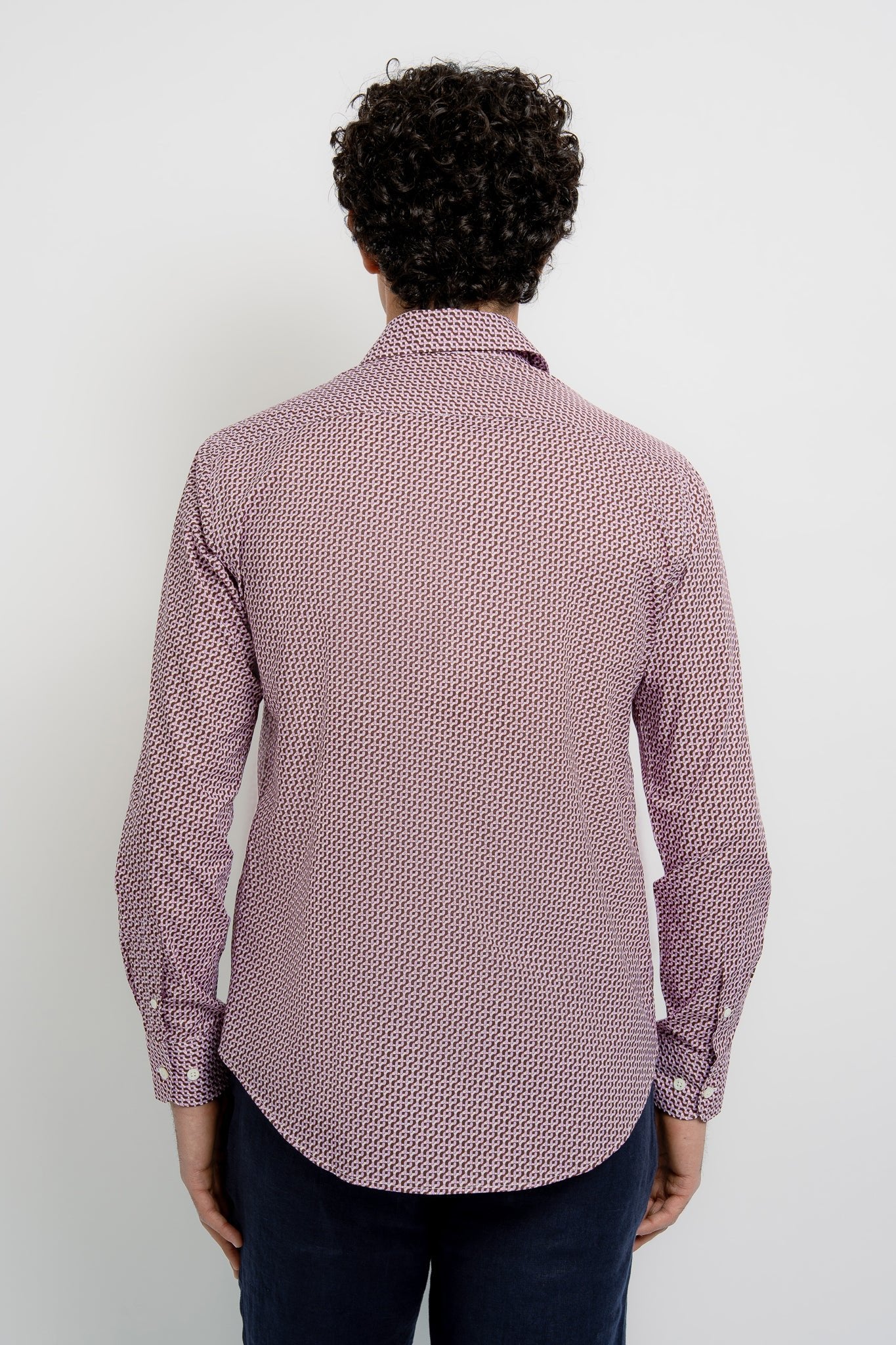 JACQUES Cotton Shirt JZ Print - Shirts - Jacques Zolty Saint Barths