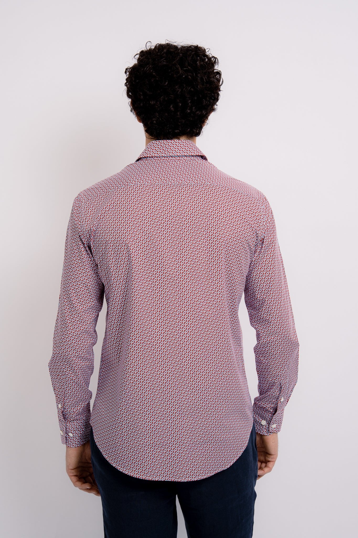 JACQUES Cotton Shirt JZ Print - Shirts - Jacques Zolty Saint Barths