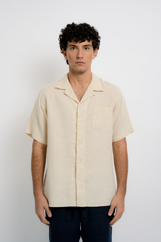 ARNAUD Linen Shirt - Shirts - Jacques Zolty Saint Barths