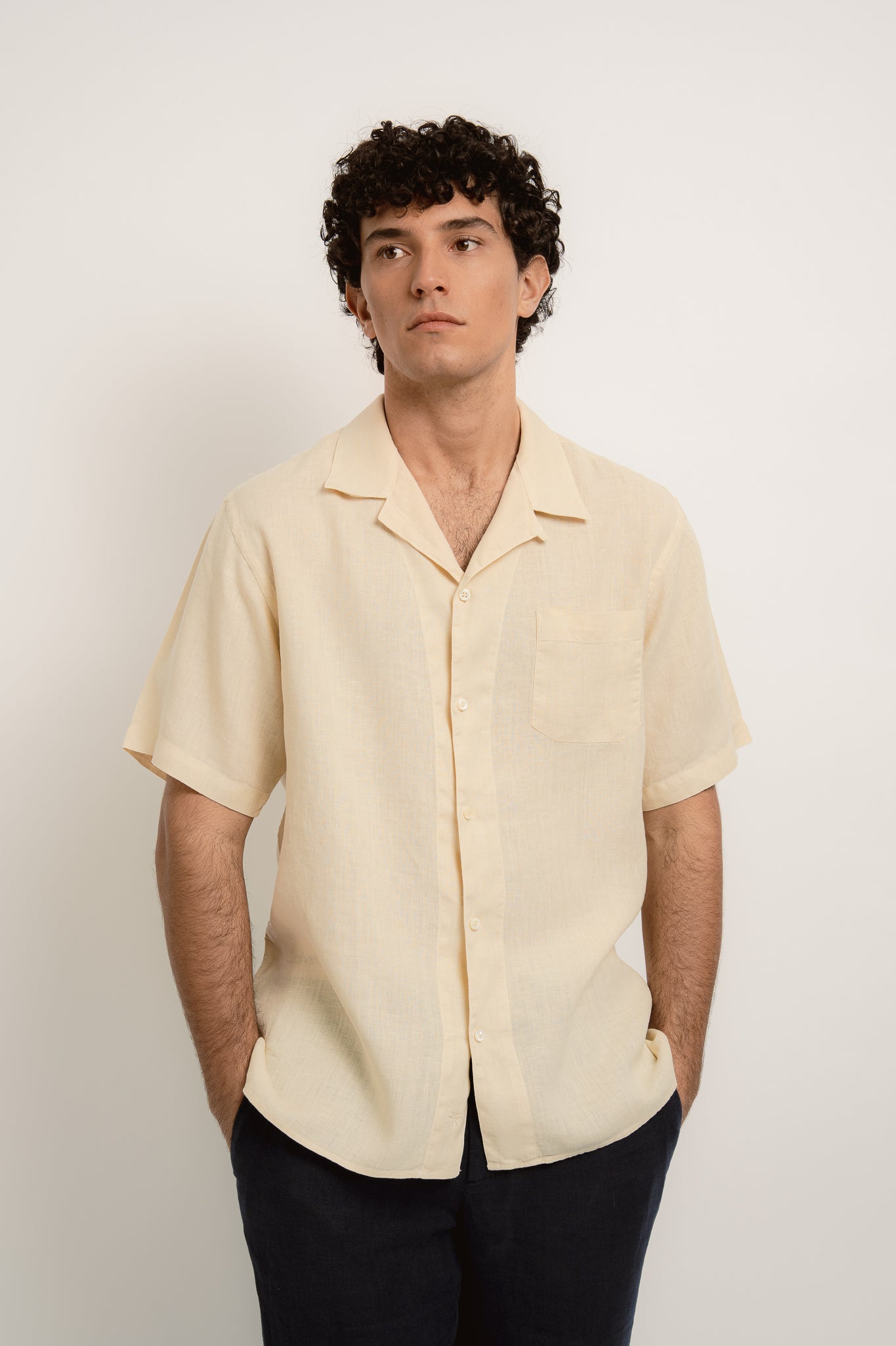 ARNAUD Linen Shirt - Shirts - Jacques Zolty Saint Barths