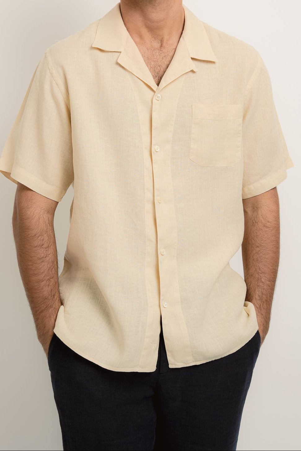 ARNAUD Linen Shirt - Shirts - Jacques Zolty Saint Barths