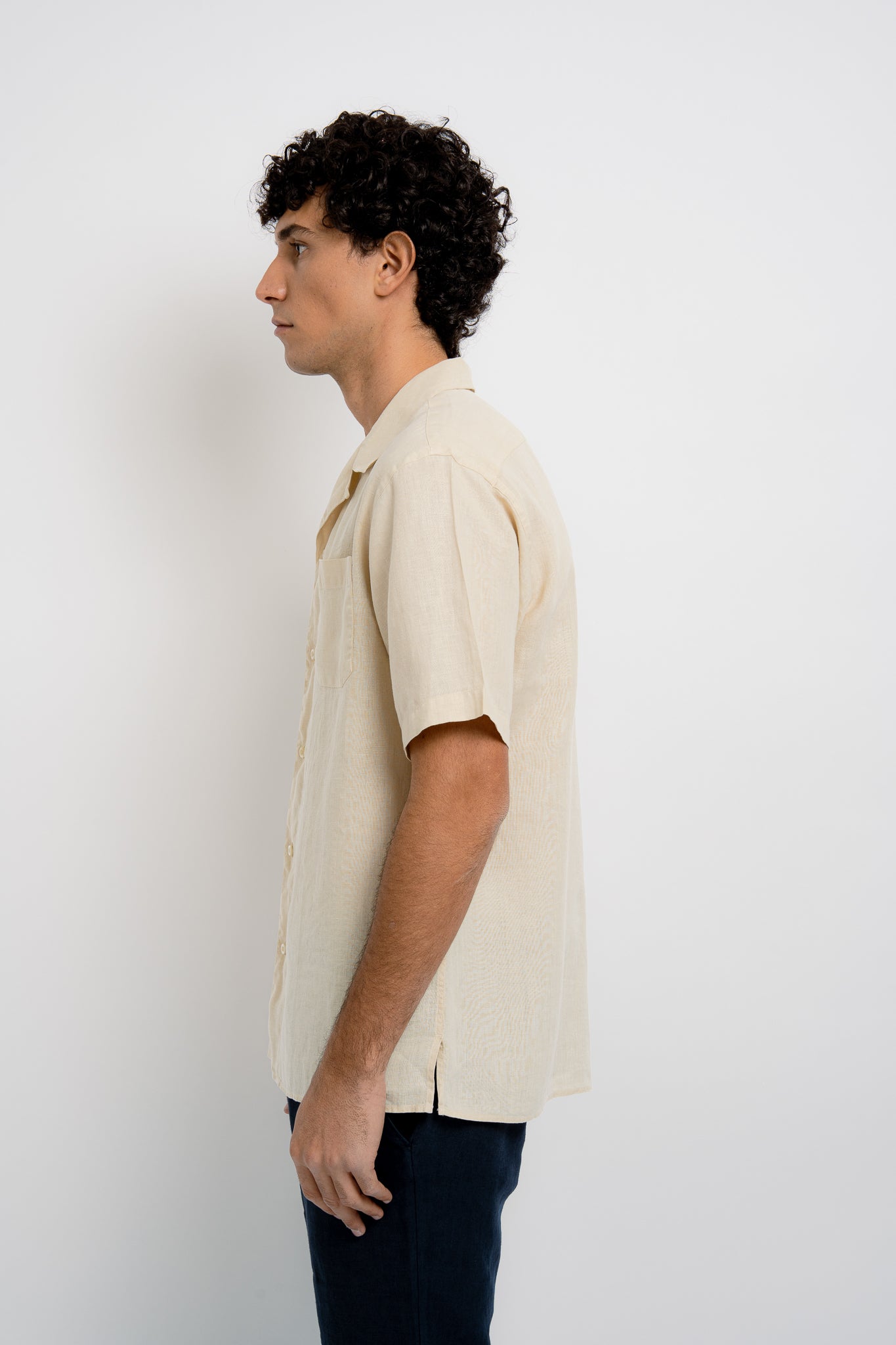 ARNAUD Linen Shirt - Shirts - Jacques Zolty Saint Barths