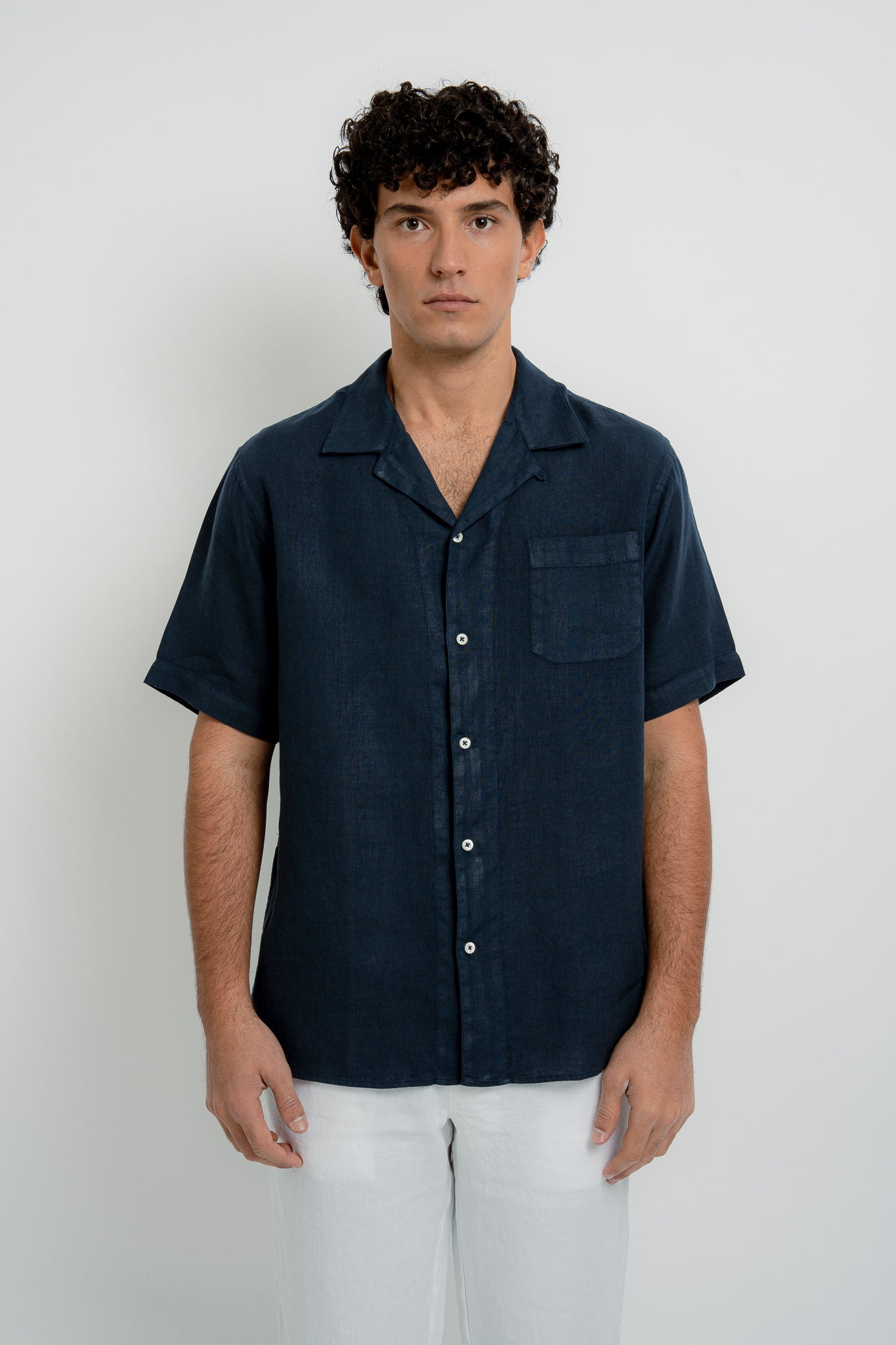 ARNAUD Linen Shirt - Shirts - Jacques Zolty Saint Barths