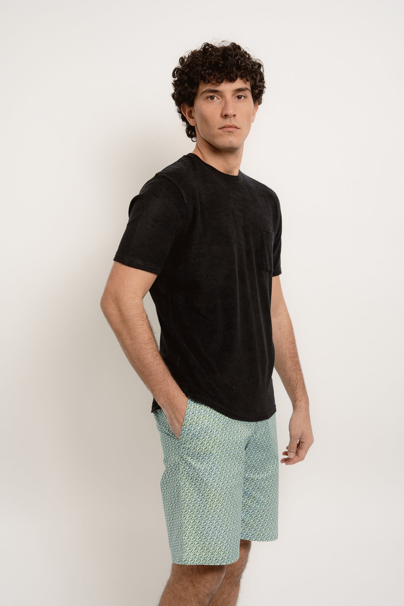 EDOUARD Terry Cotton T-shirt Several Colors - T-Shirts & Polos - Jacques Zolty Saint Barths