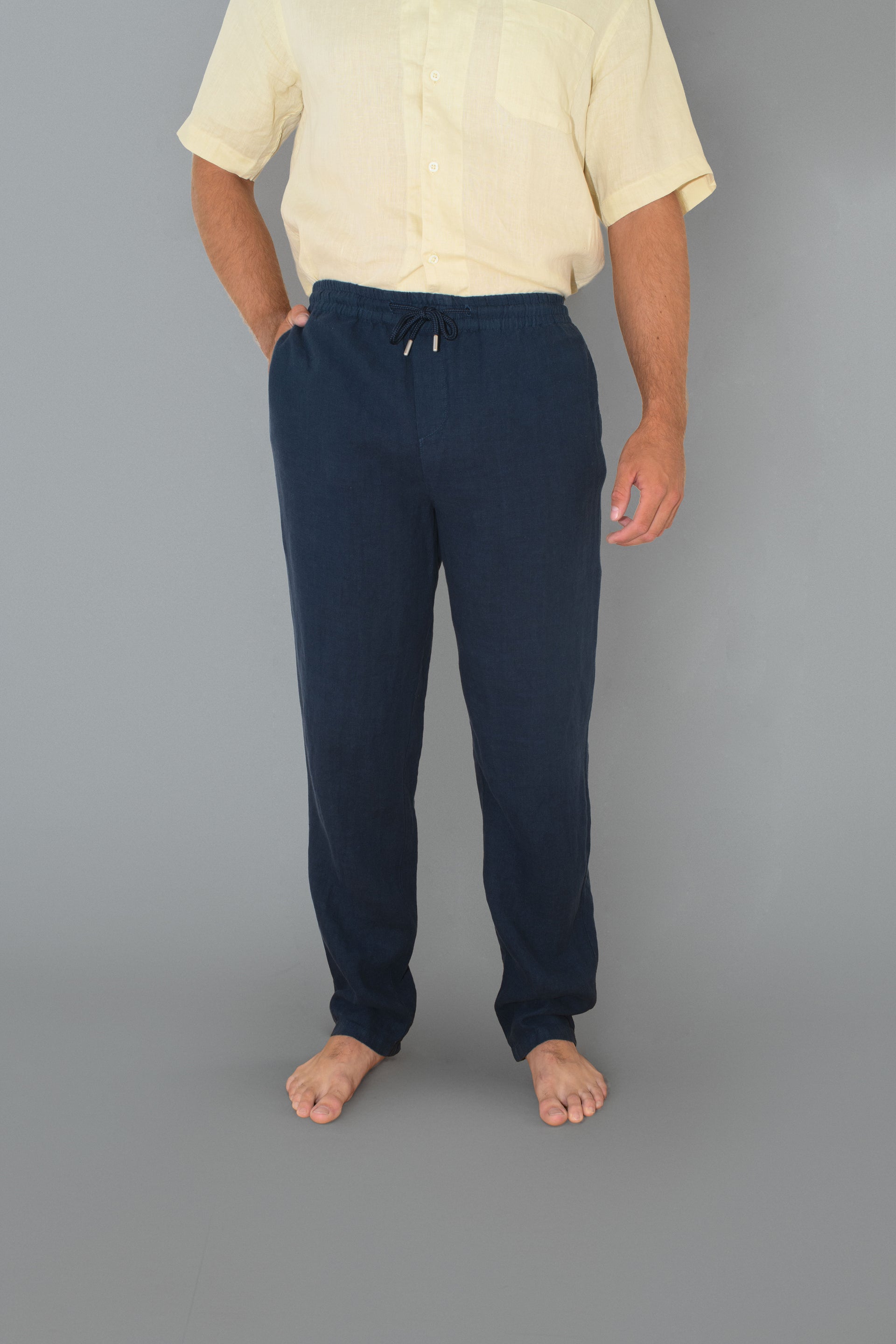 Noah Mens Linen Trousers
