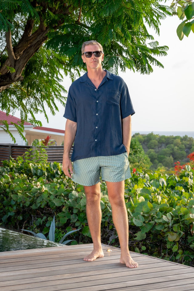 Arnaud Linen Shirt - Shirts - Jacques Zolty Saint Barths