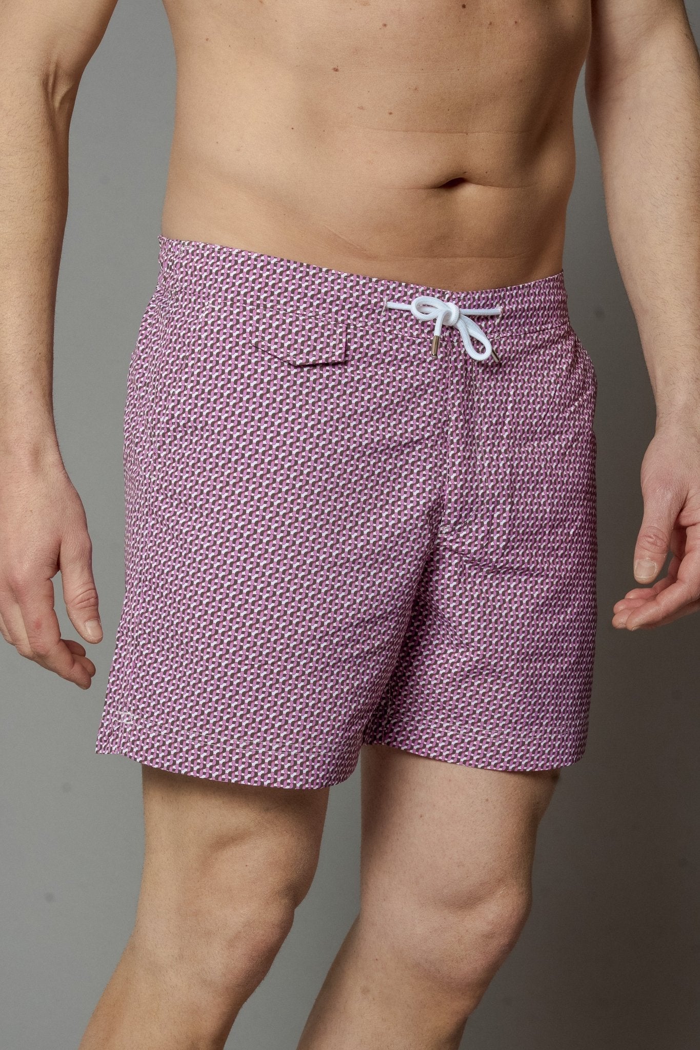 ARTHUR Swimsuit JZ Print - Swim Shorts - Jacques Zolty Saint Barths