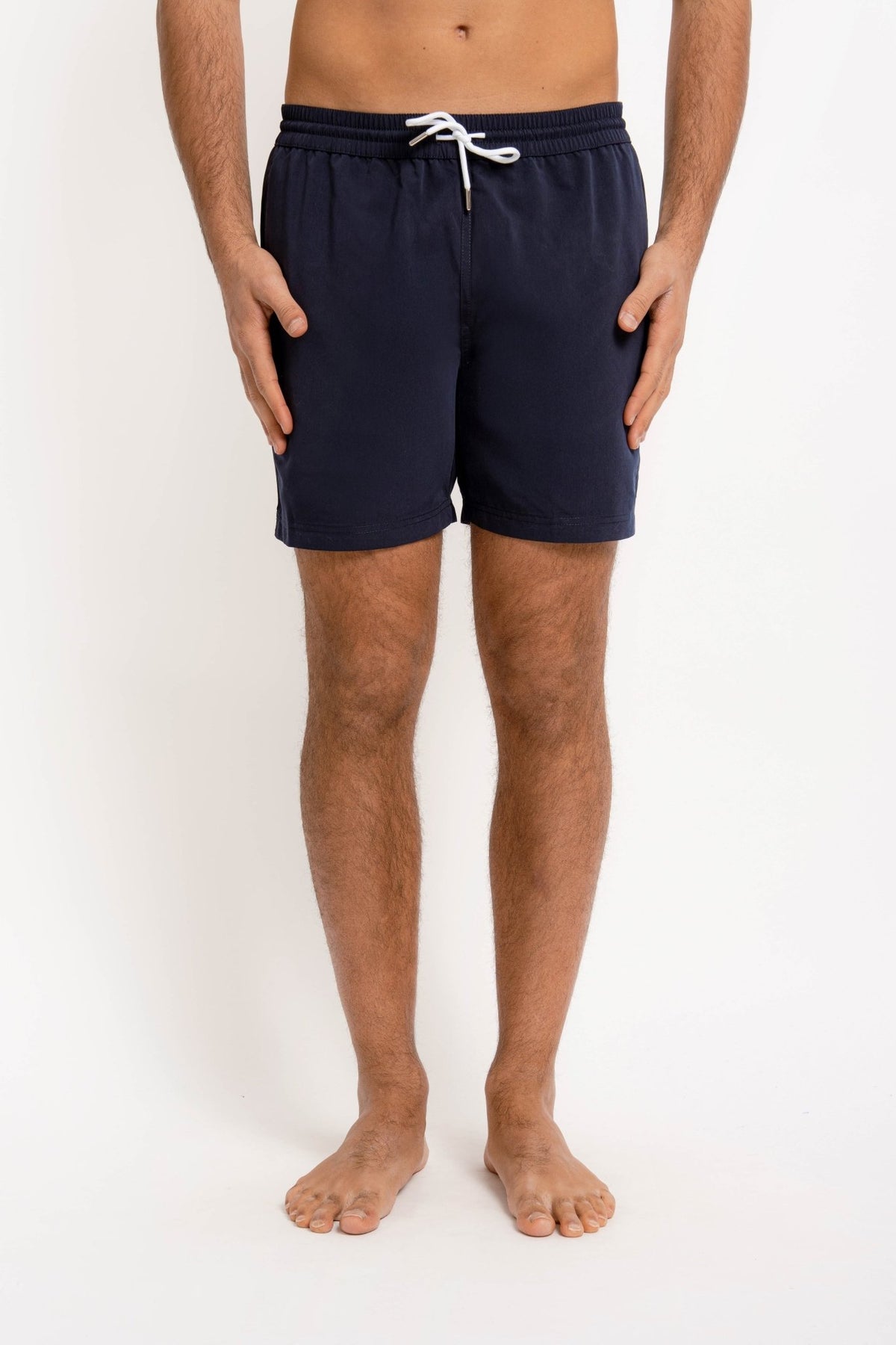 Andrew Swimwear in Navy - Swim Shorts - Jacques Zolty Saint Barths