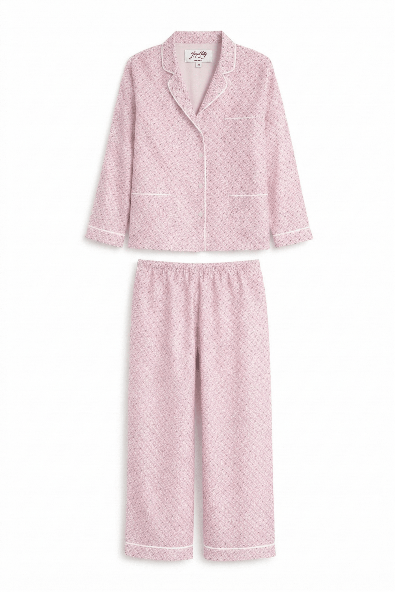 JACKIE Silk Pyjama JZ Print - Loungewear - Jacques Zolty Saint Barths