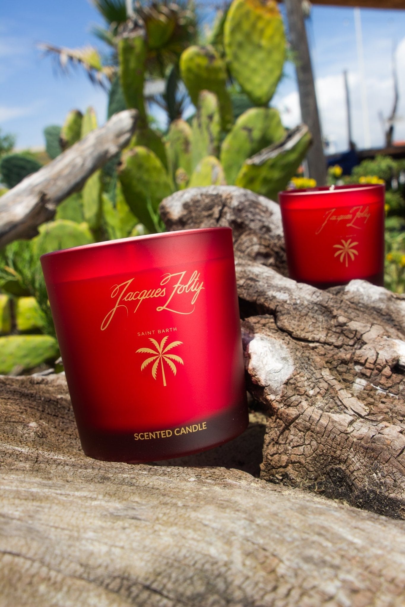 JZ Candle "Fire" - Candles - Jacques Zolty Saint Barths