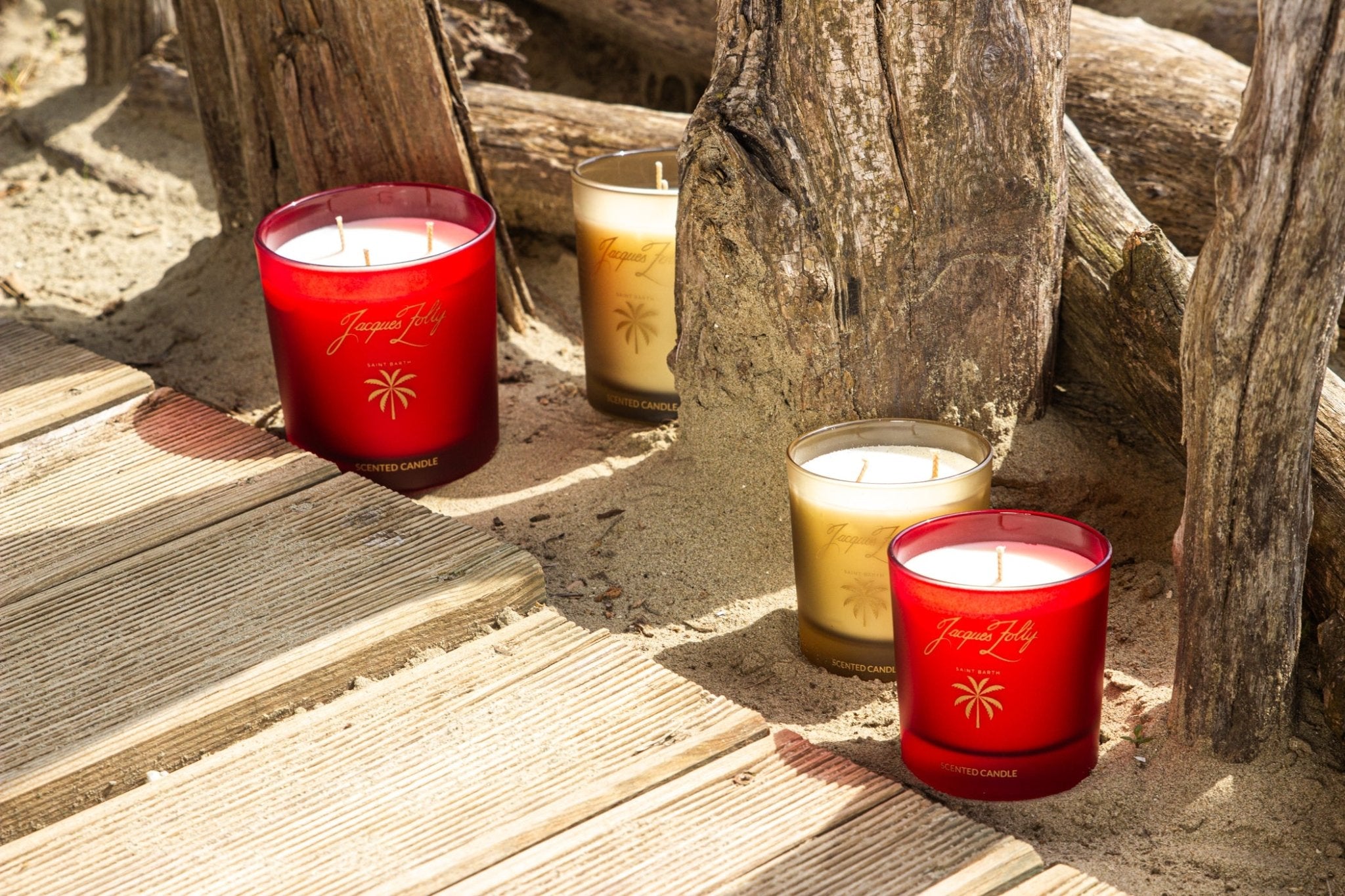 JZ Candle "Fire" - Candles - Jacques Zolty Saint Barths