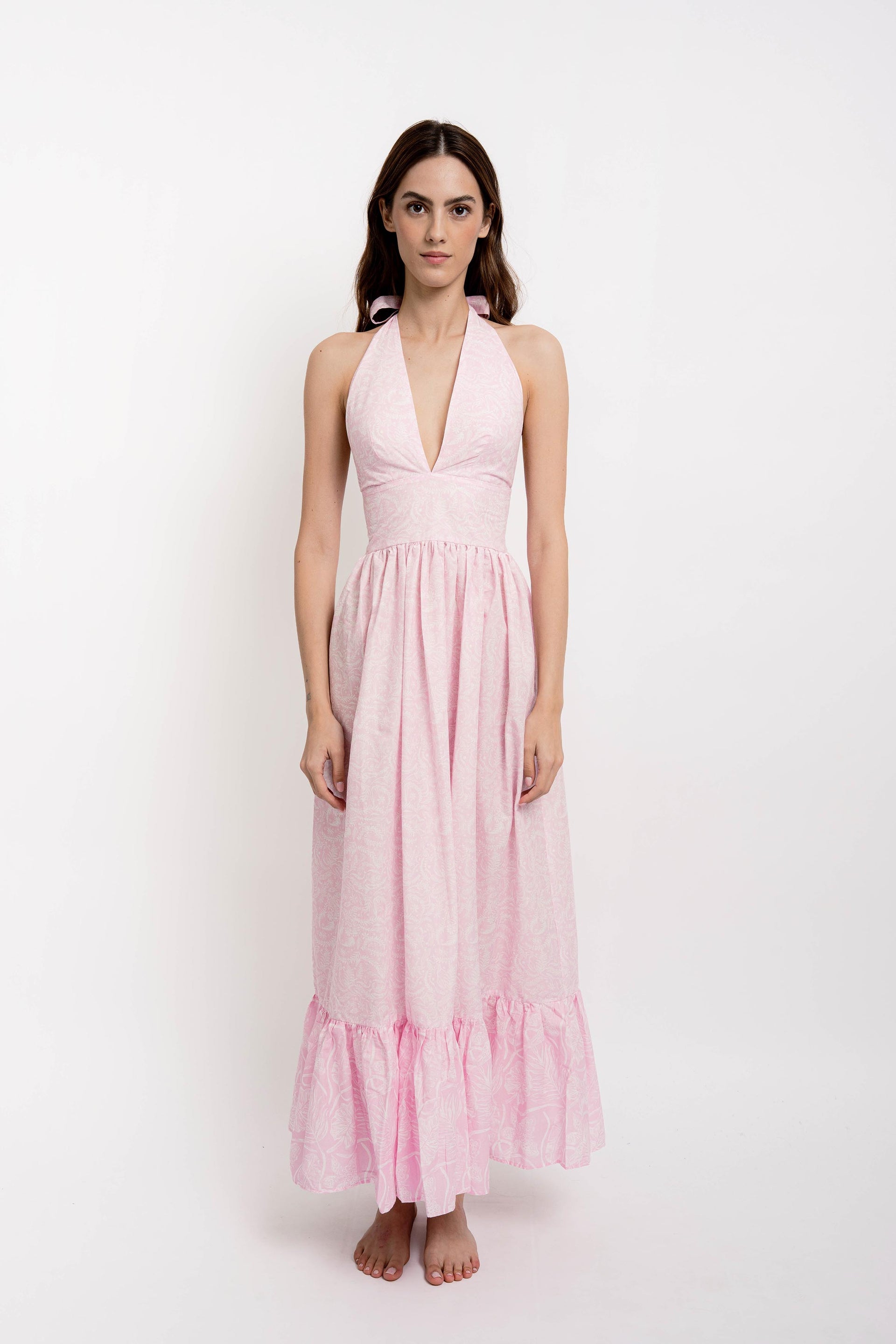 Nikki Long Dress VM Print