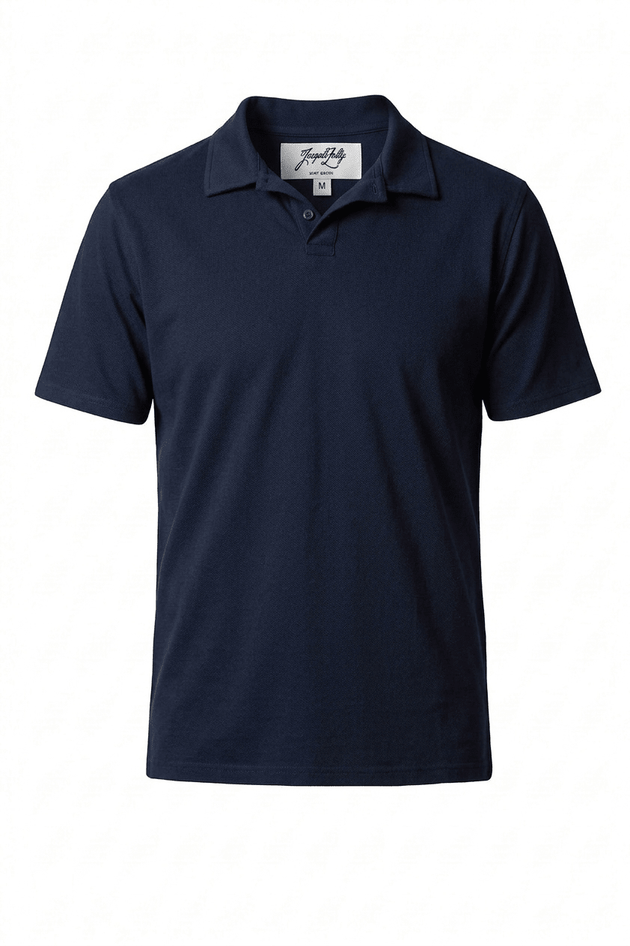 PAUL Short Sleeve Cotton Polo - T-Shirts & Polos - Jacques Zolty Saint Barths