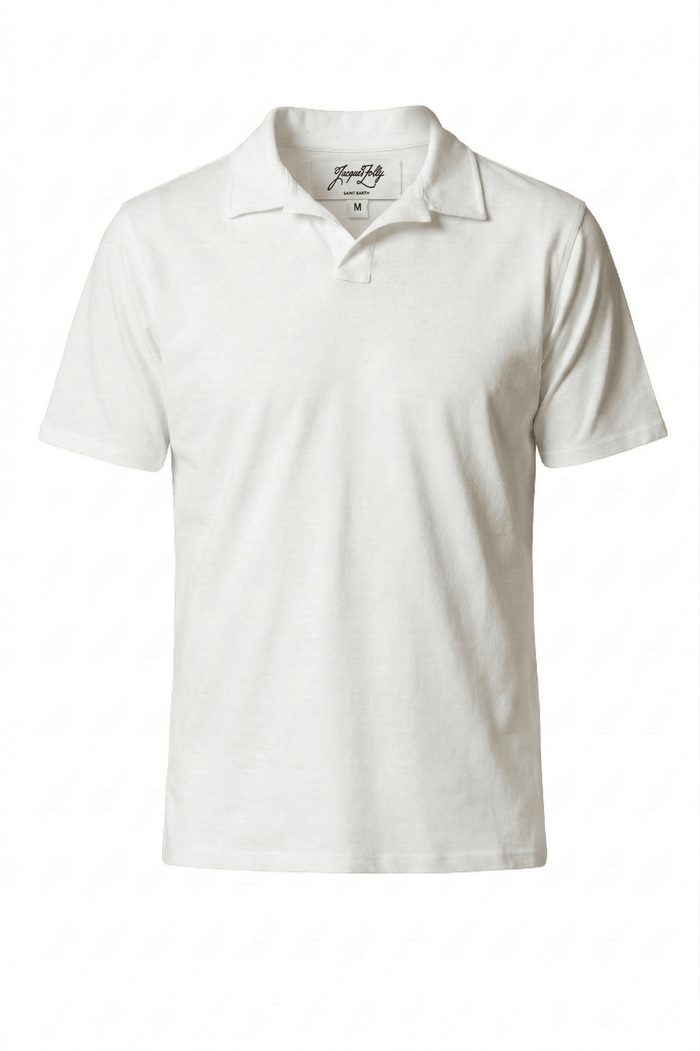 PAUL Short Sleeve Cotton Polo - T-Shirts & Polos - Jacques Zolty Saint Barths