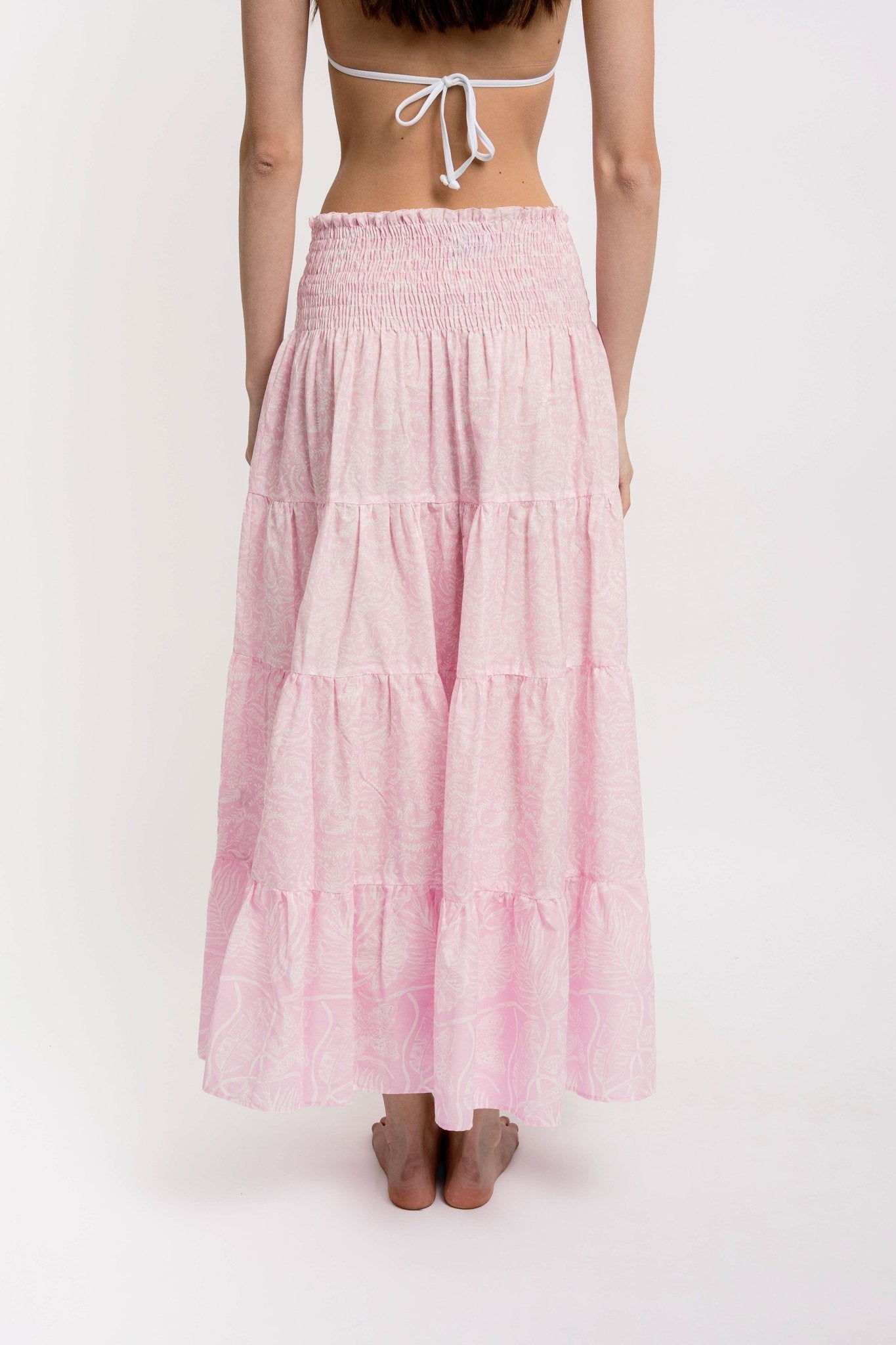 KELLY Skirt Cotton VM Print - Skirts - Jacques Zolty Saint Barths