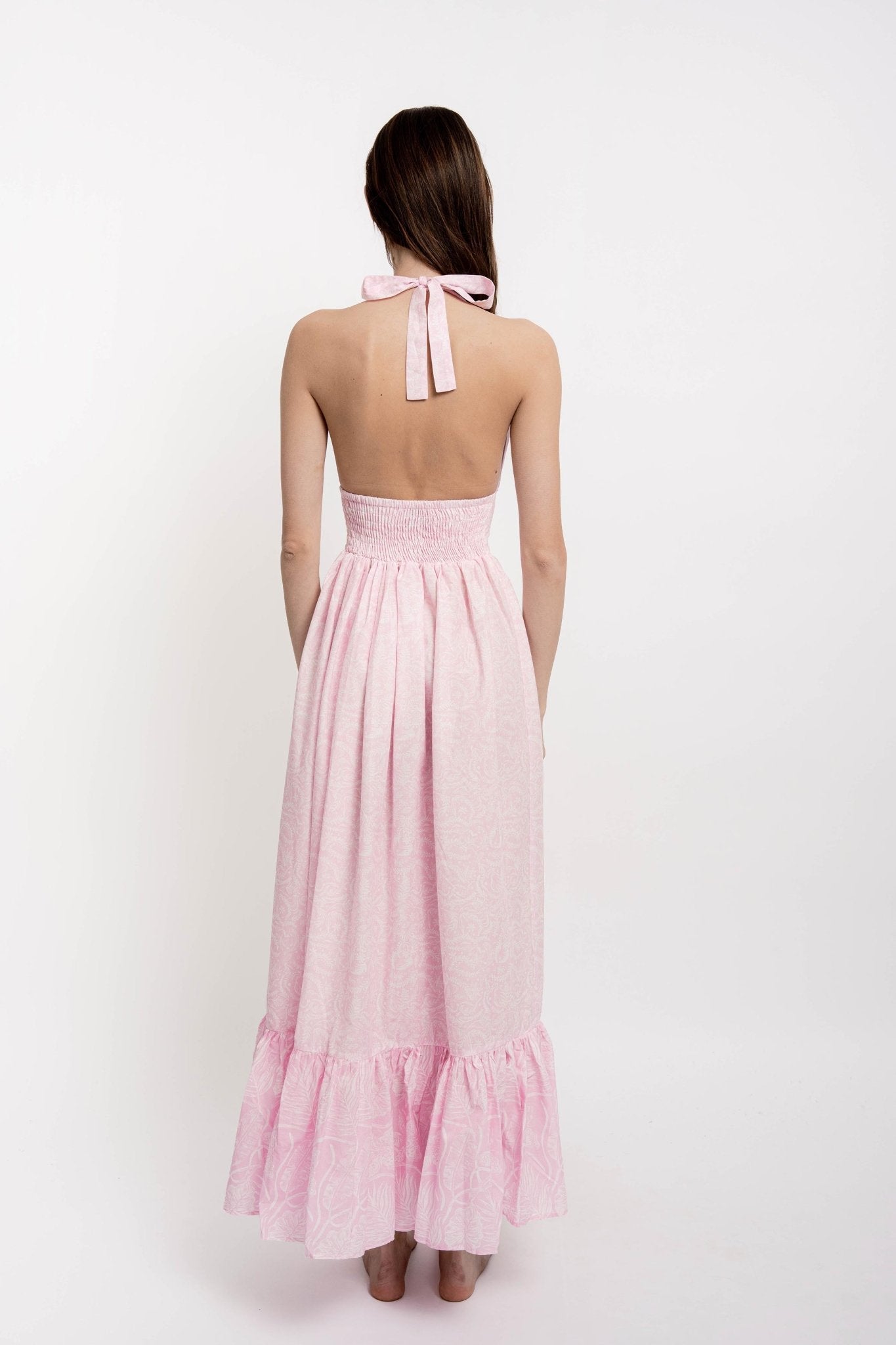 NIKKI Long Dress VM Print - Dresses - Jacques Zolty Saint Barths