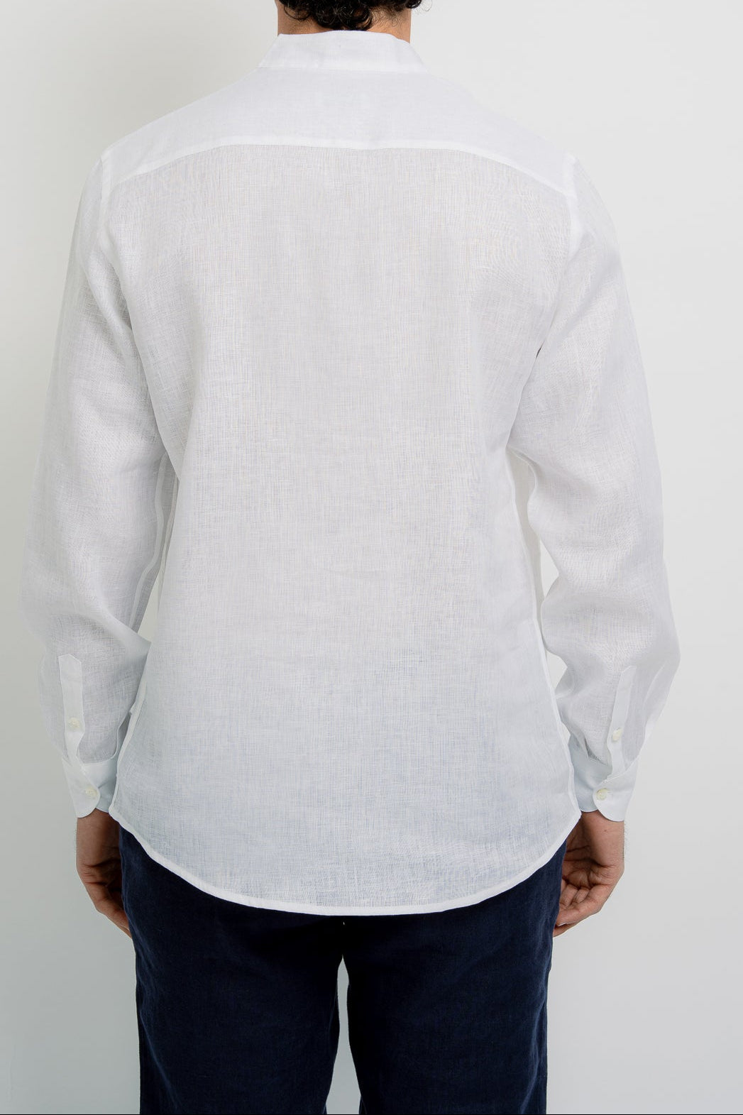 LOUIS Linen Polo Long Sleeve - T-Shirts & Polos - Jacques Zolty Saint Barths