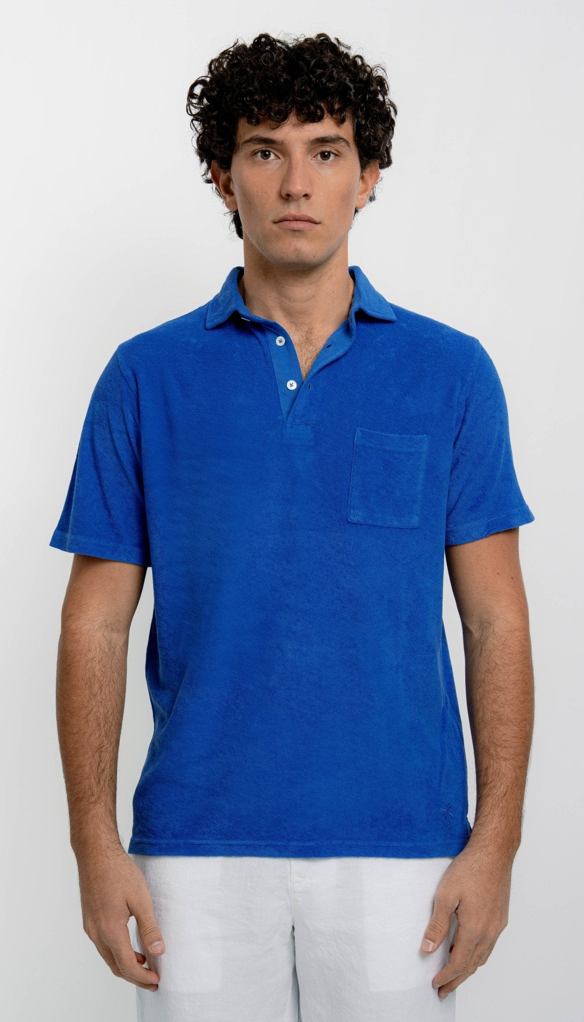 PIERRE Terry Cotton Polo - T-Shirts & Polos - Jacques Zolty Saint Barths