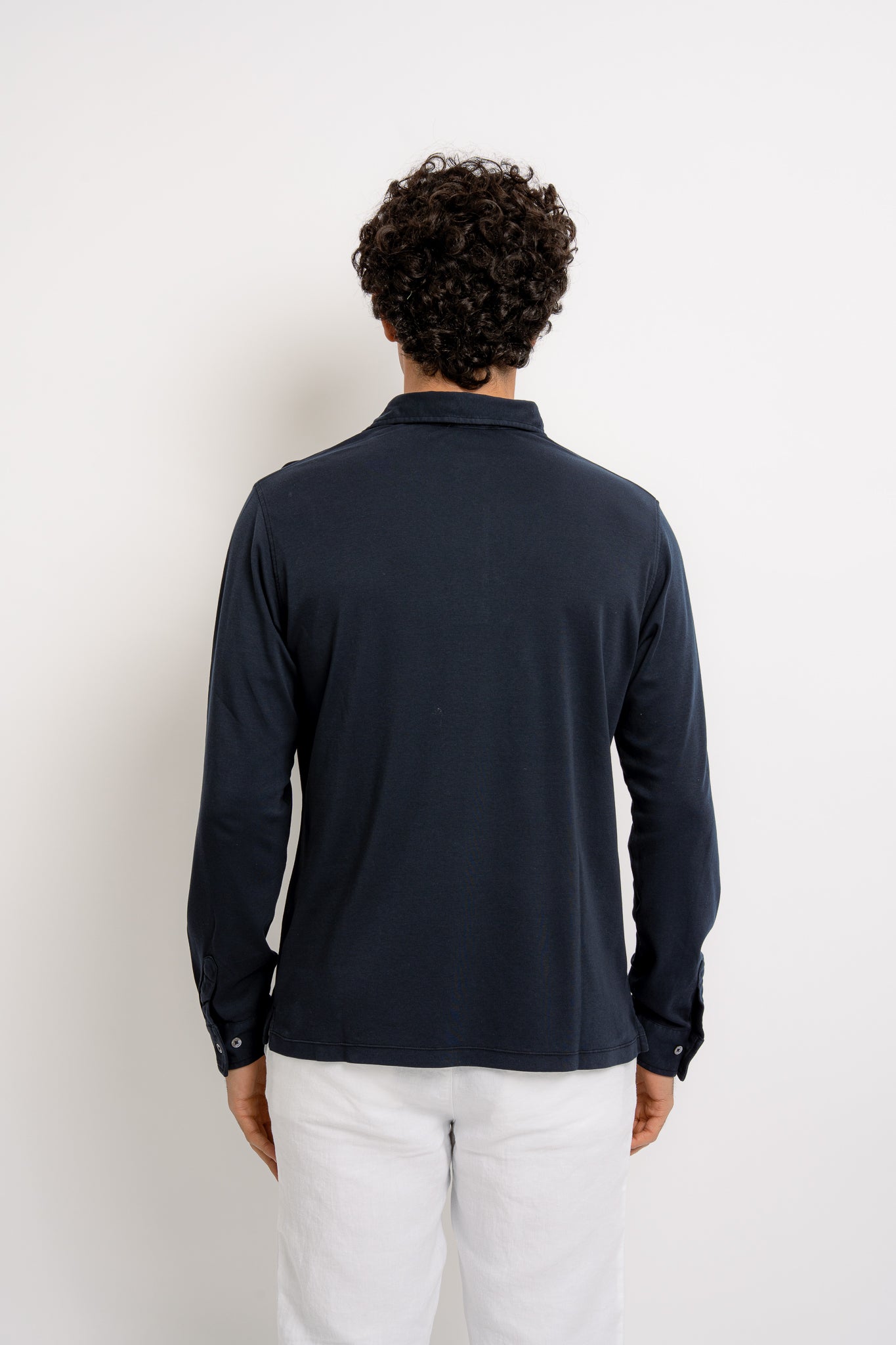 PATRICK Cotton Polo Long Sleeve - Shirts - Jacques Zolty Saint Barths