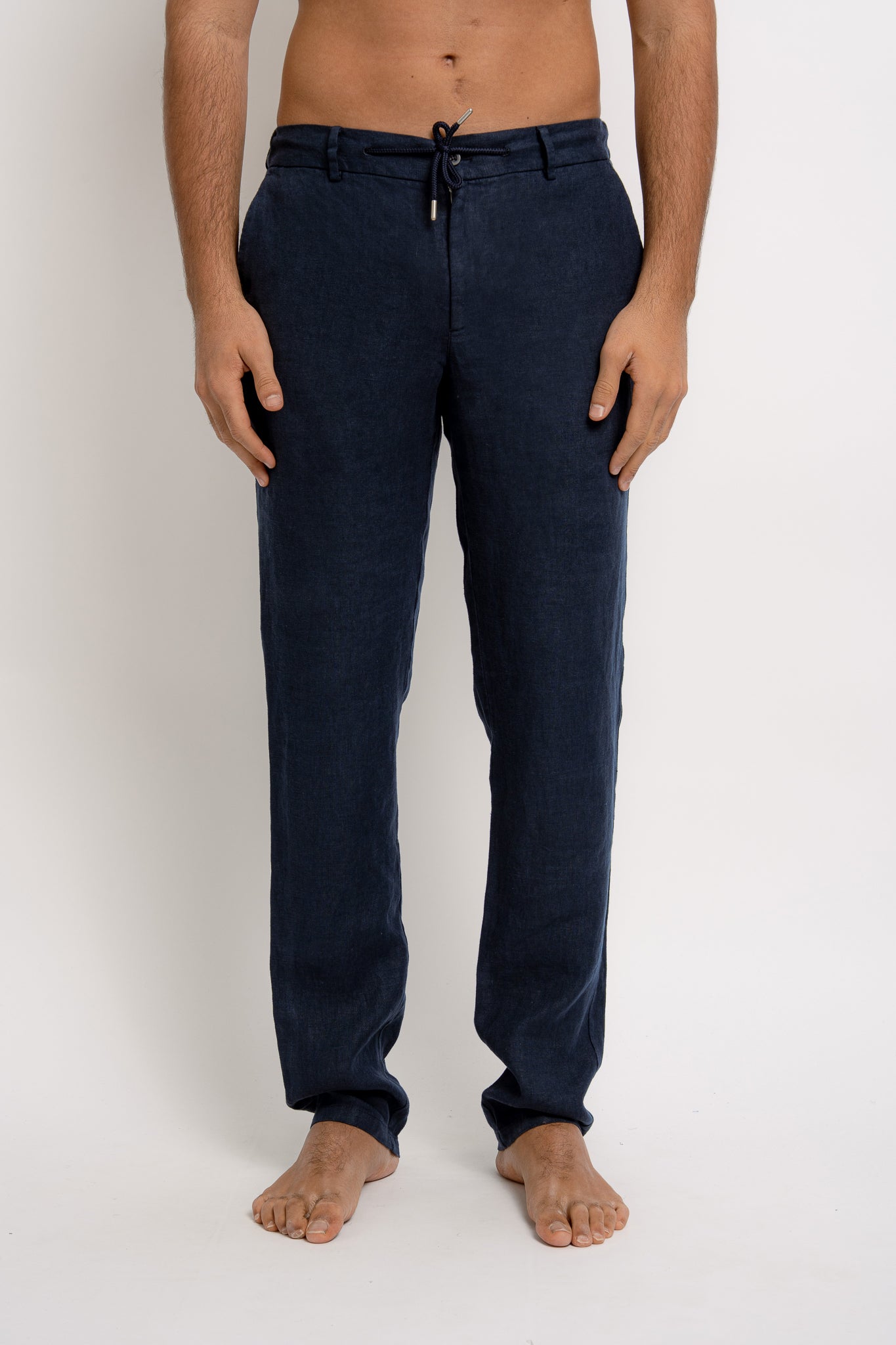 NICOLAS Linen Trousers - Pants - Jacques Zolty Saint Barths