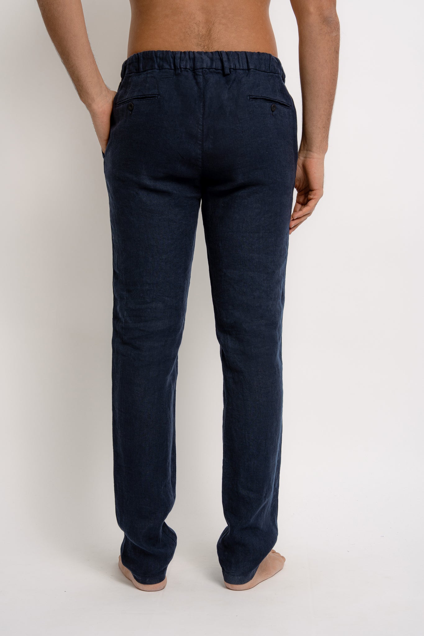 NICOLAS LINEN TROUSERS